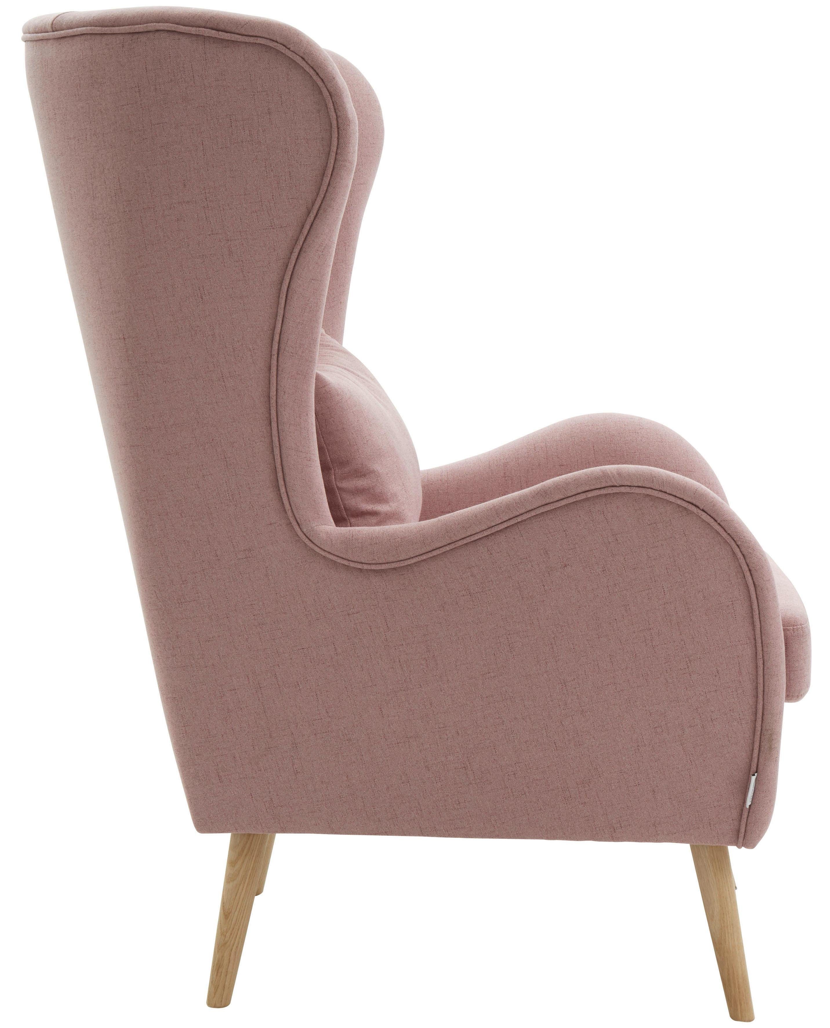 Guido Maria Kretschmer Home&Living Fauteuil Salla ook in imitatiebont en fijn corduroy, veel bekledingsopties, oorfauteuil (set)