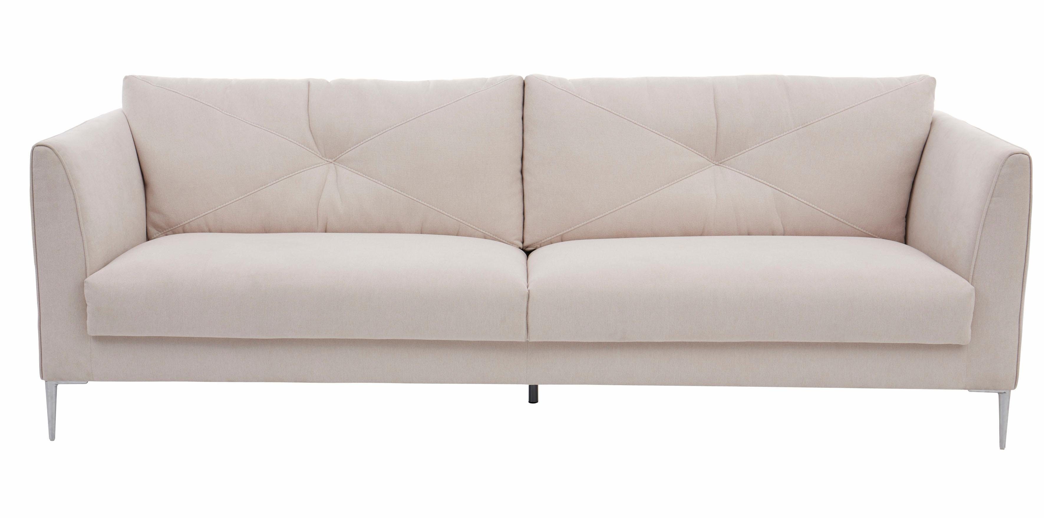 TRENDMANUFAKTUR 2,5-zitsbank Lille, modern, tijdloos en comfortabel, comfortabele zithoogte 46cm