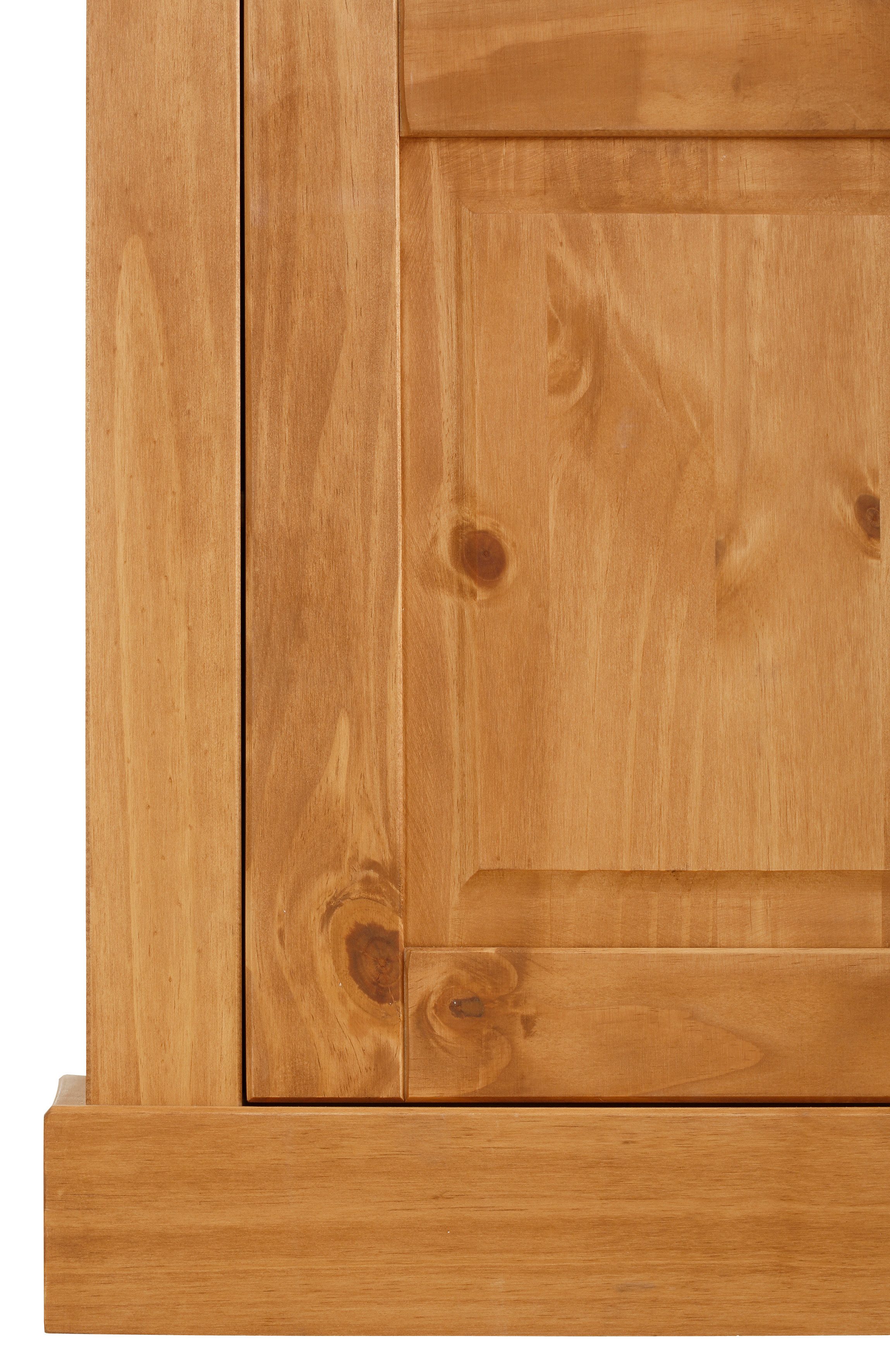 Home affaire Wandmeubel Selma 2 vitrines en 1 lowboard (set, 3-delig)