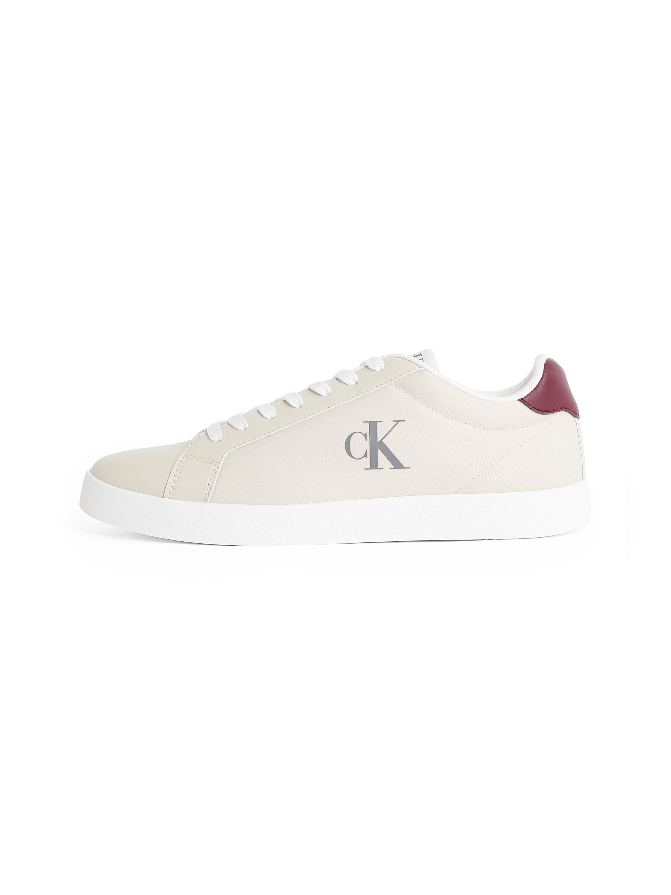 Calvin Klein Plateausneakers 3 CUPSOLE PU , vrijetijdsschoen, halfschoen, veterschoen met gepolsterde schacht