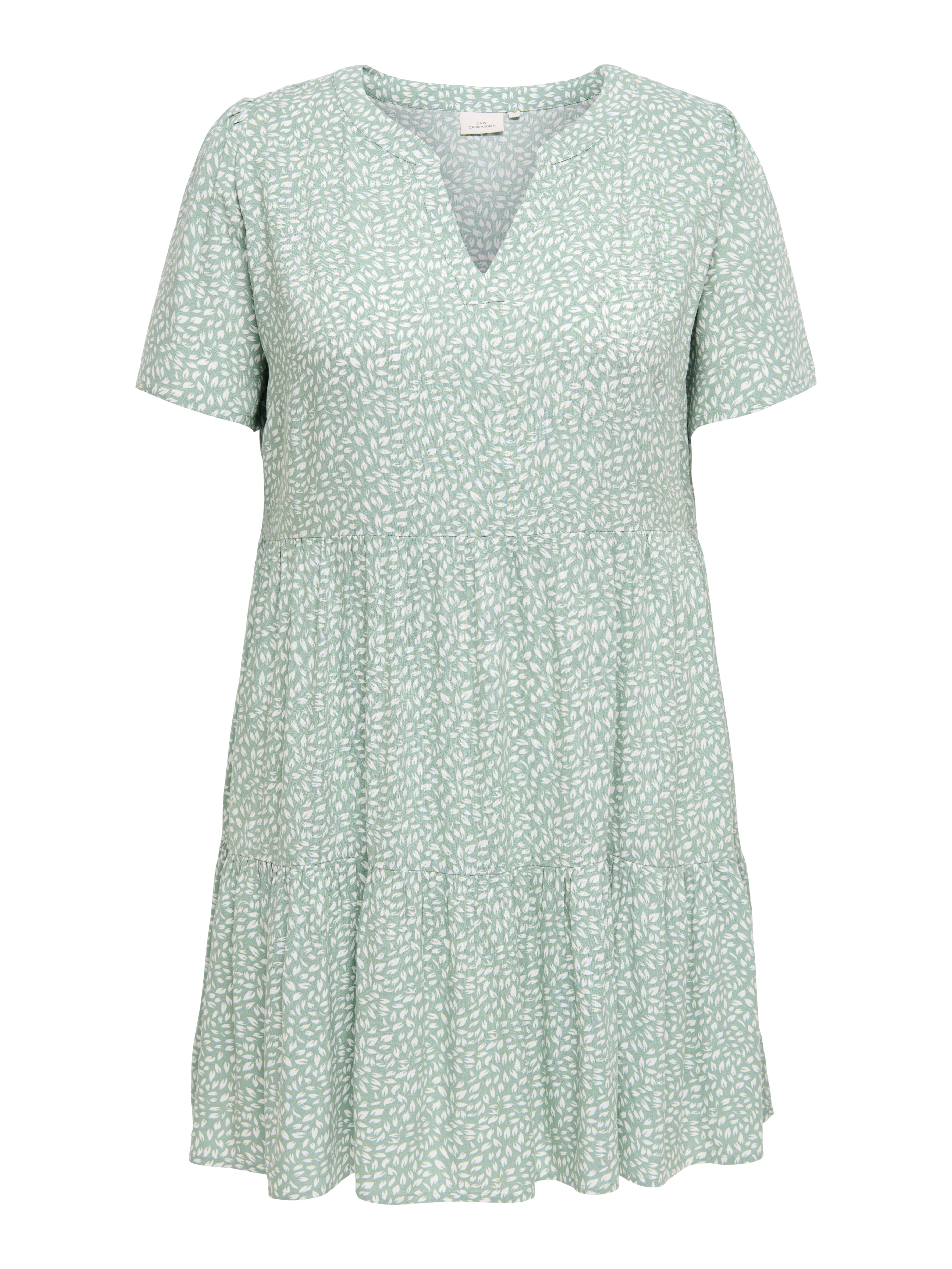 ONLY CARMAKOMA Mini-jurk CARZALLY LIFE S/S THEA TUNIC DRESS NOOS