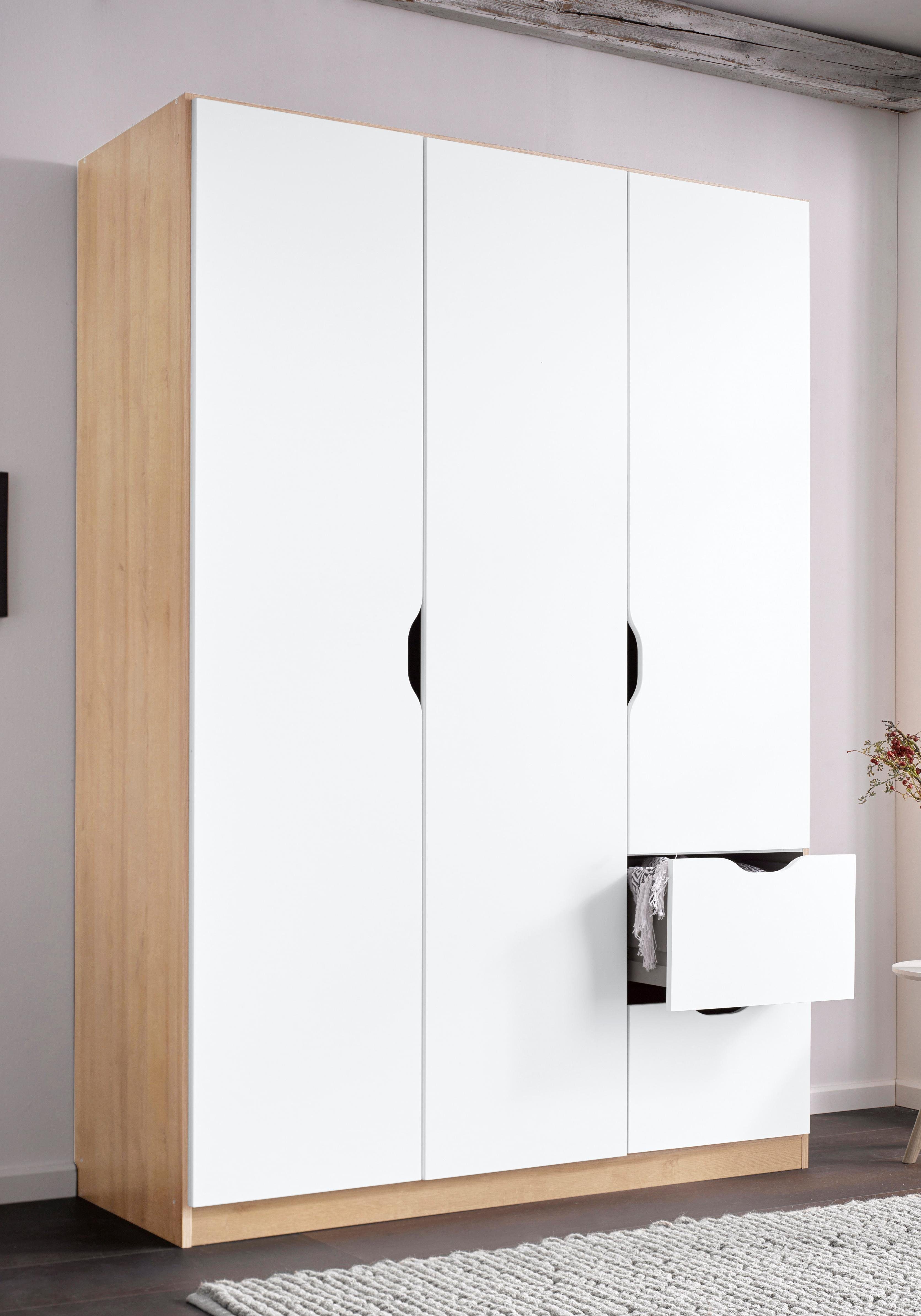 rauch Kledingkast Freising ruime kast, garderobe slaapkamerkast met handgrepen en lades otto's chois top product kledingkasten beige