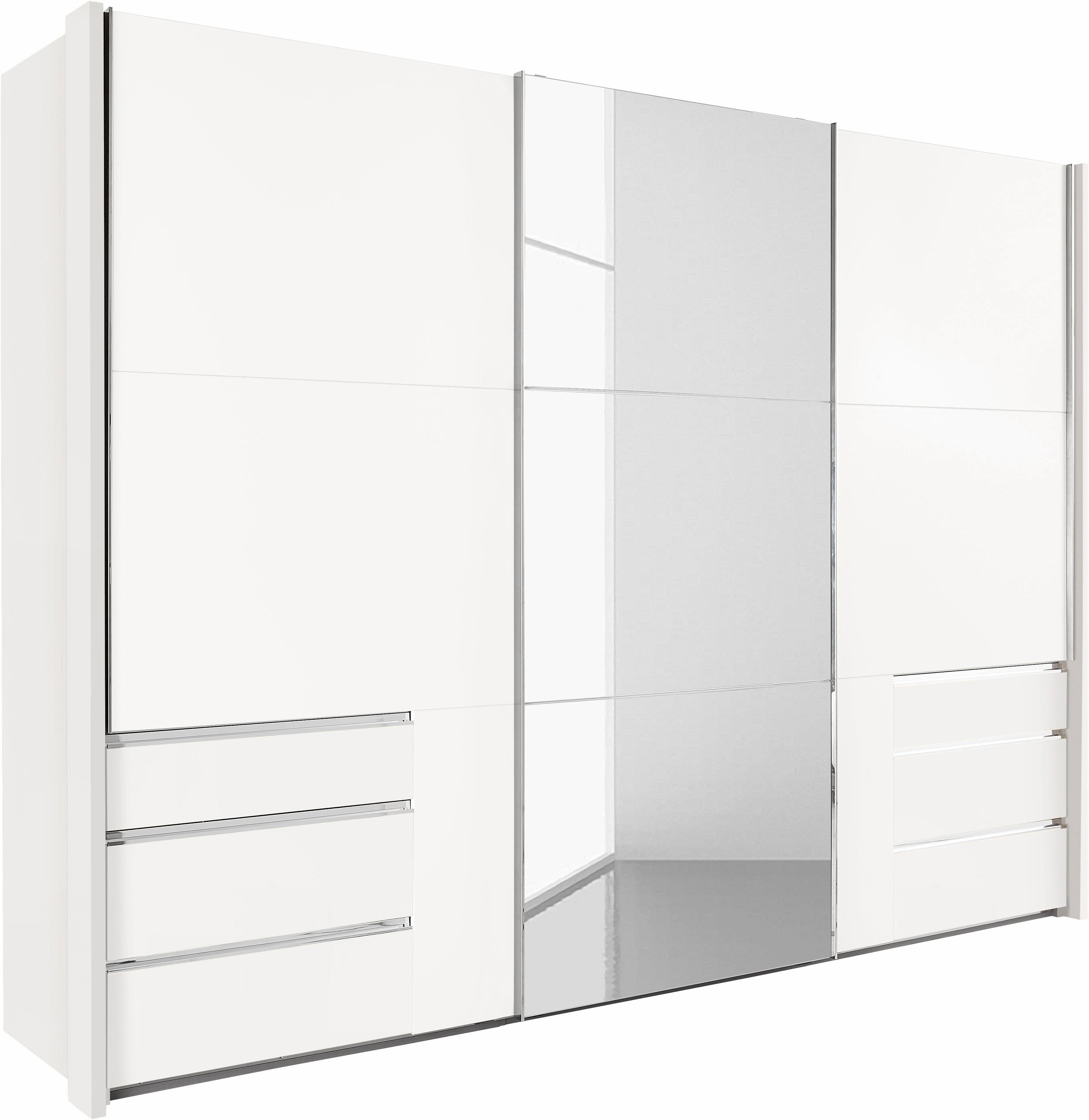 Wimex Zweefdeurkast Level by fresh to go telkens met een spiegeldeur