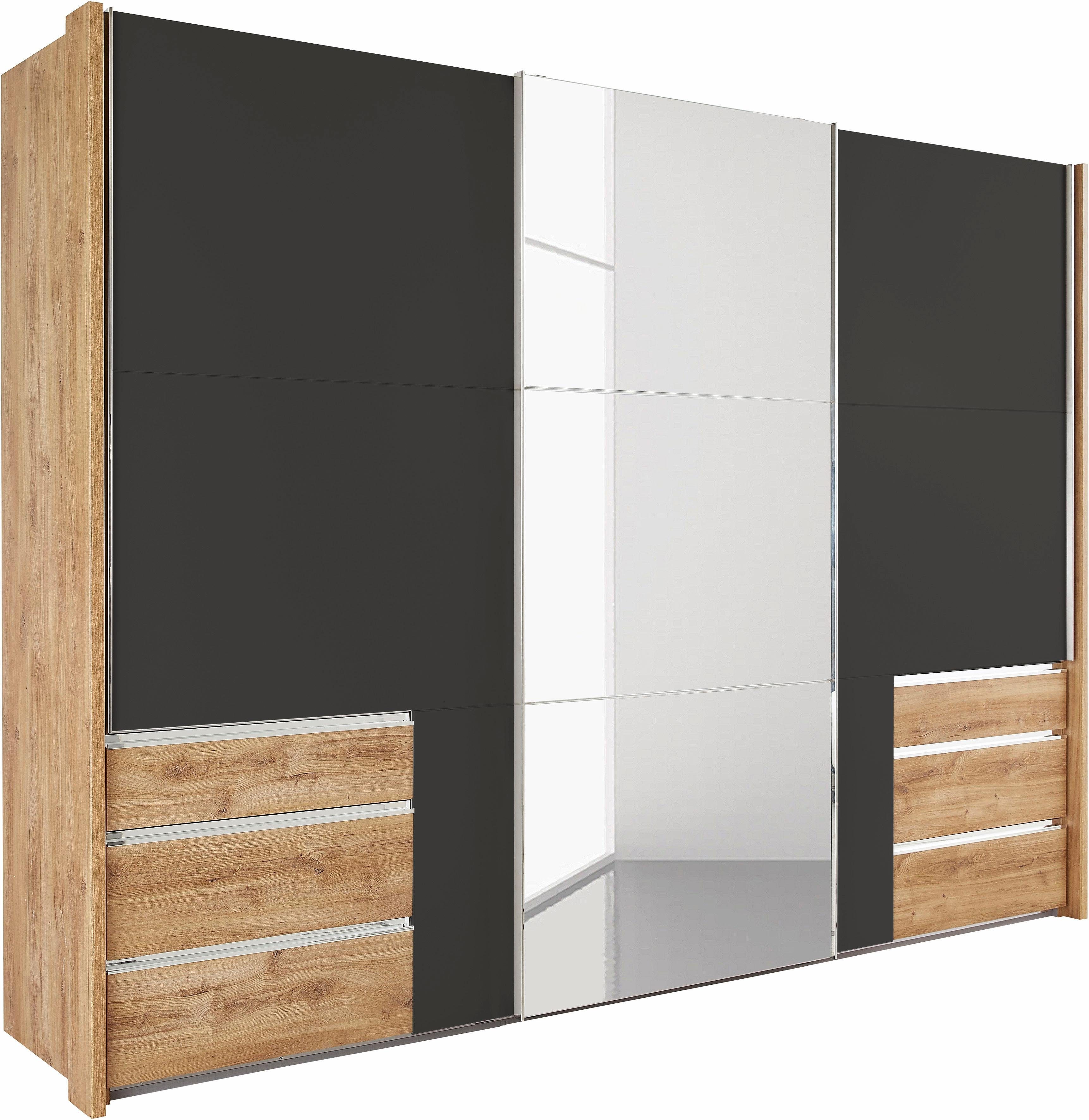 Wimex Zweefdeurkast Level by fresh to go telkens met een spiegeldeur