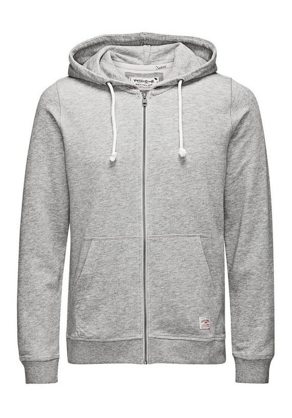 Jack & Jones Gerecycled Met rits Hoodie Jack & Jones Gerecycled Met rits Hoodie