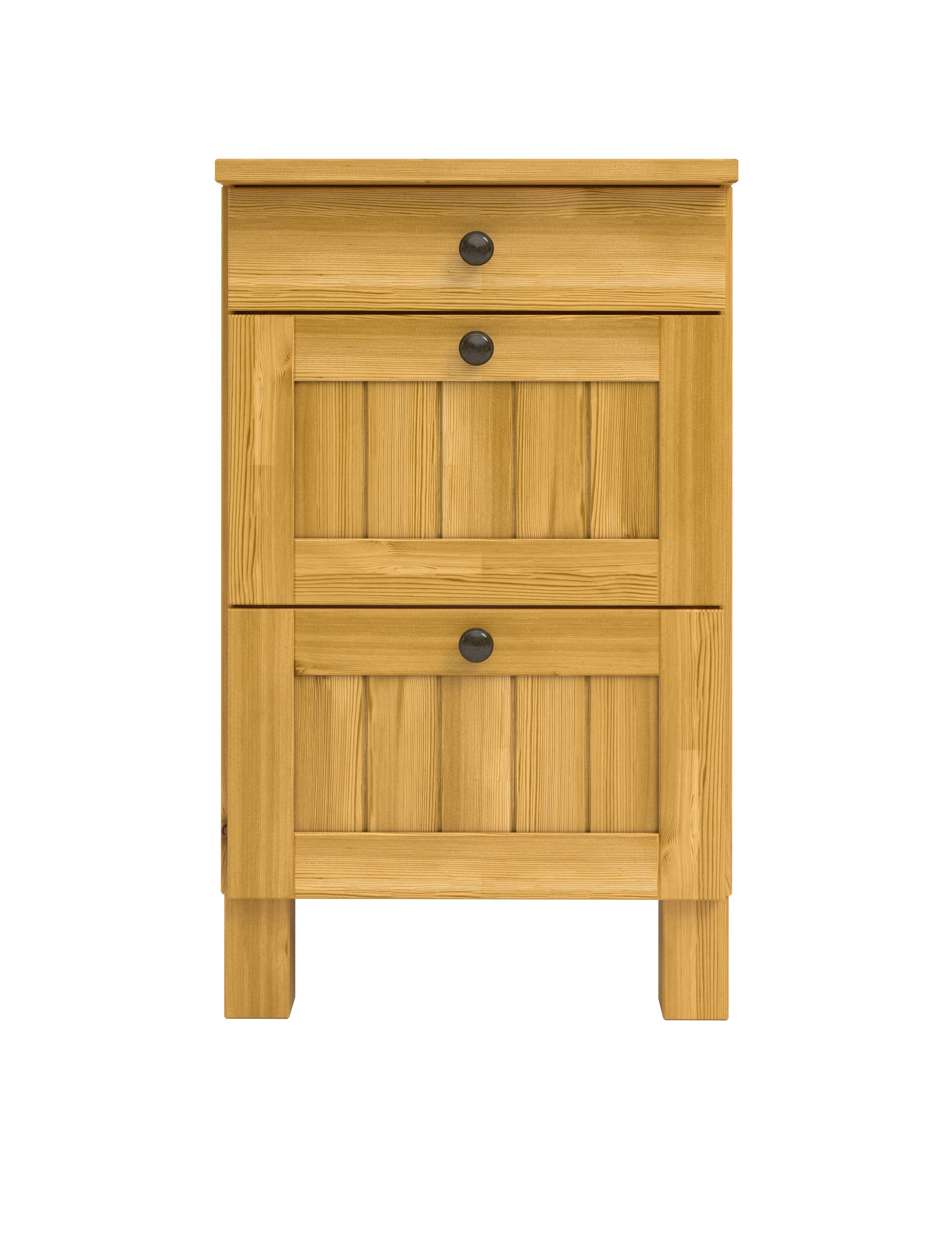 Home affaire Onderkast Alby2 , met metalen handgrepen, breedte 50 cm