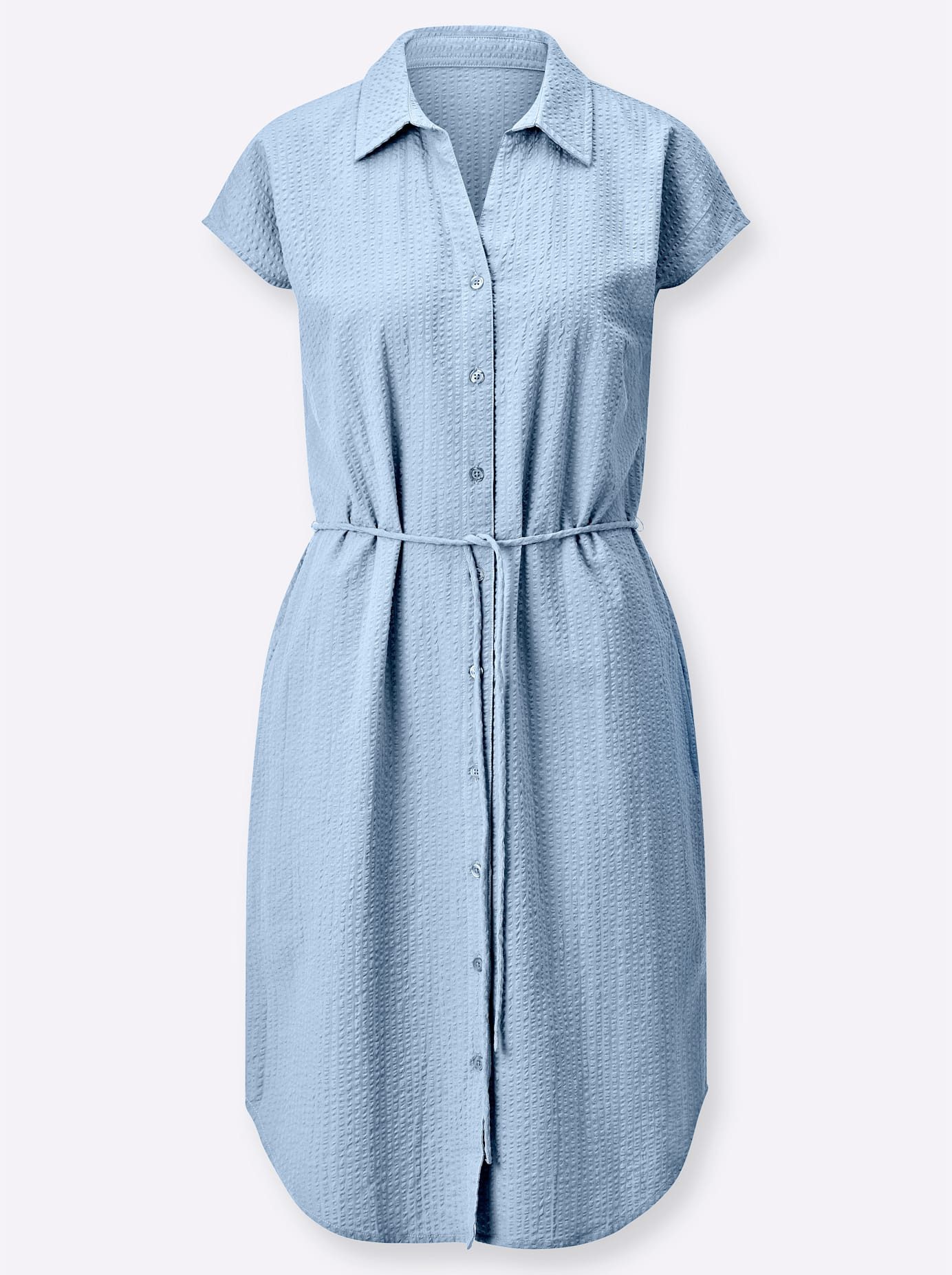 Classic Basics Jurk met overhemdkraag Jurk