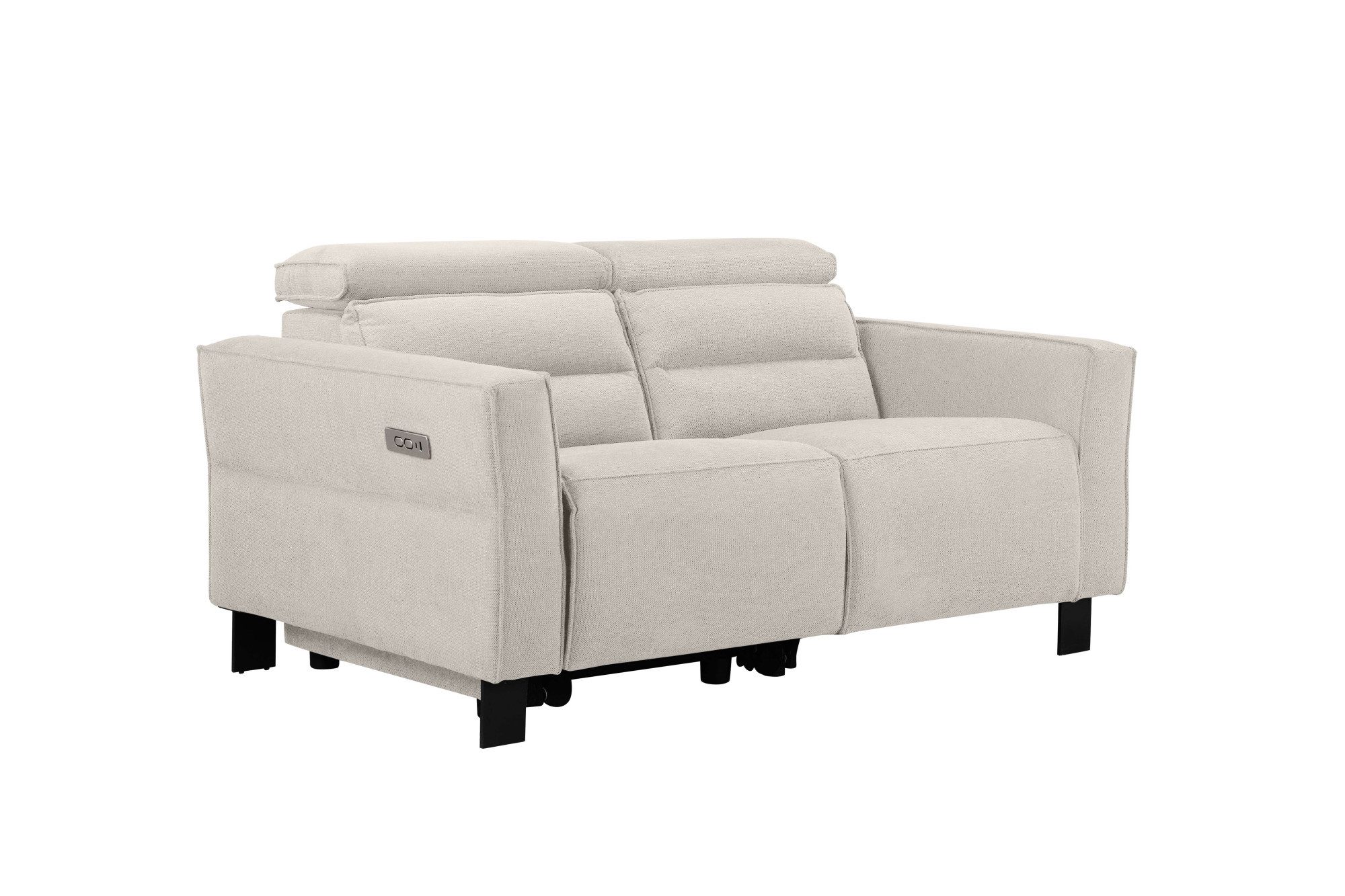 Places of Style 2-zitsbank Carpari, 162 cm, met handmatige of elektrische relaxfunctie