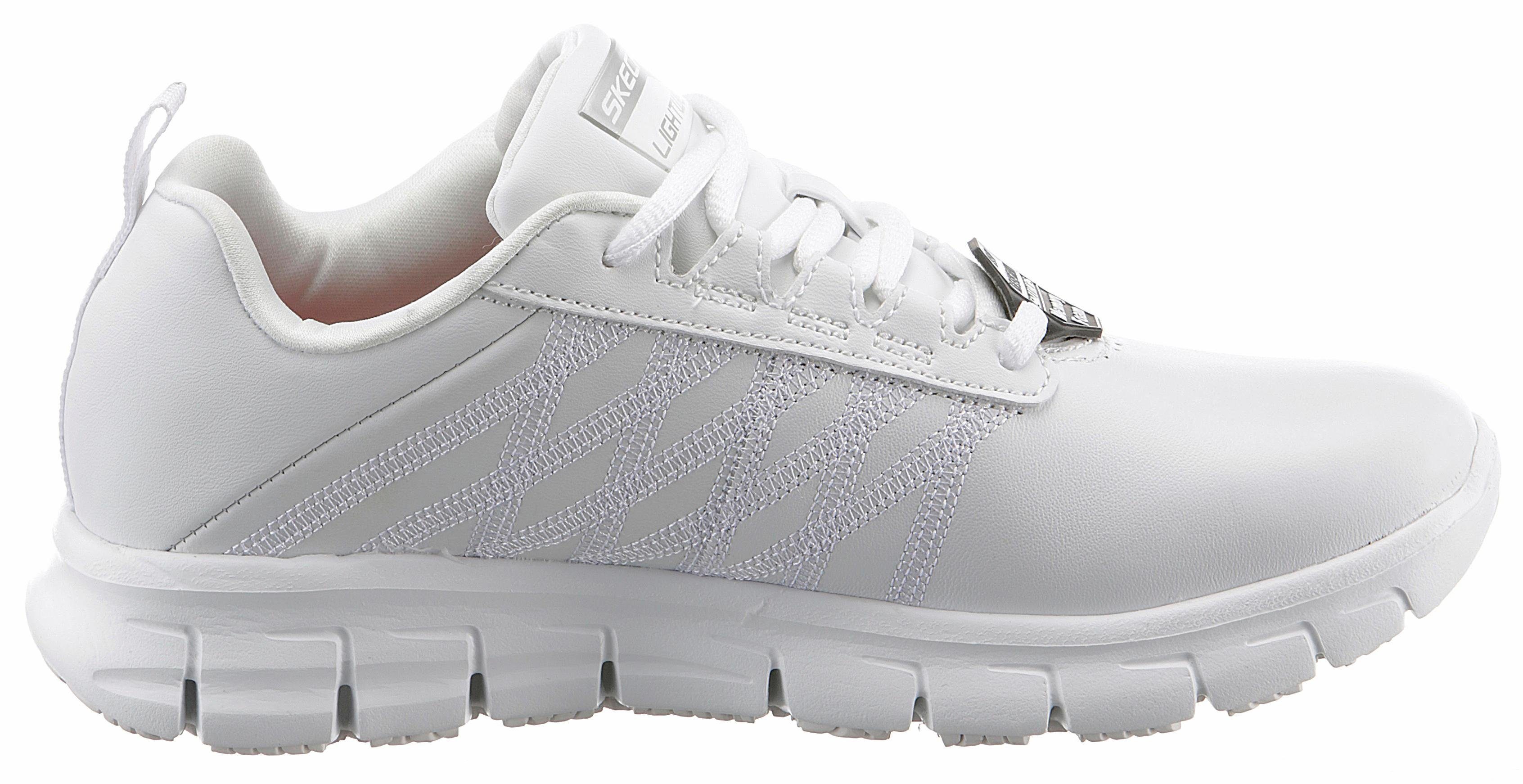 Skechers Werkschoenen Sure Track Erath veterschoenen Veterschoen voor de horeca, onderhoud met slipvaste zool