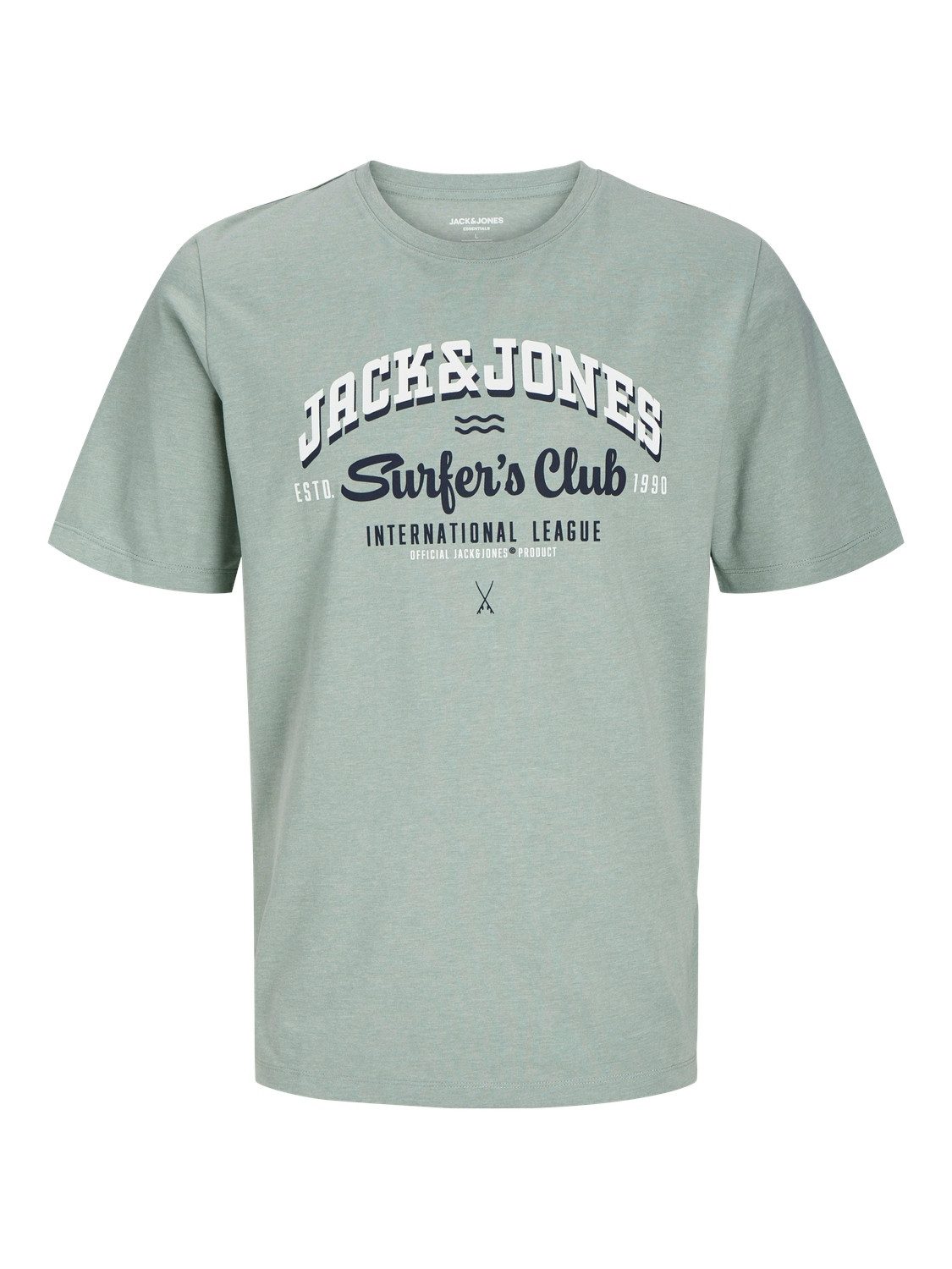 Jack & Jones Shirt met ronde hals JJELOGO TEE SS O-NECK 2 COL SS25 SN