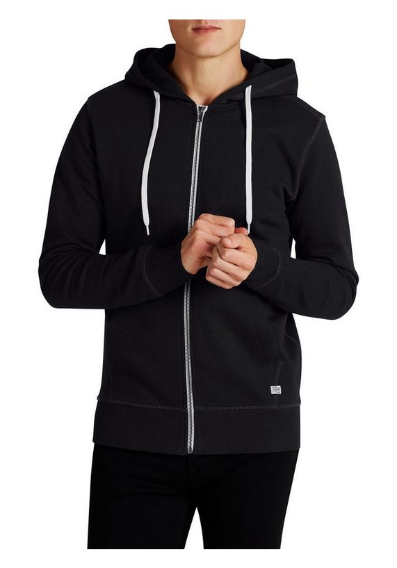 Jack & Jones Regular fit casual sweat met rits Jack & Jones Regular fit casual sweat met rits