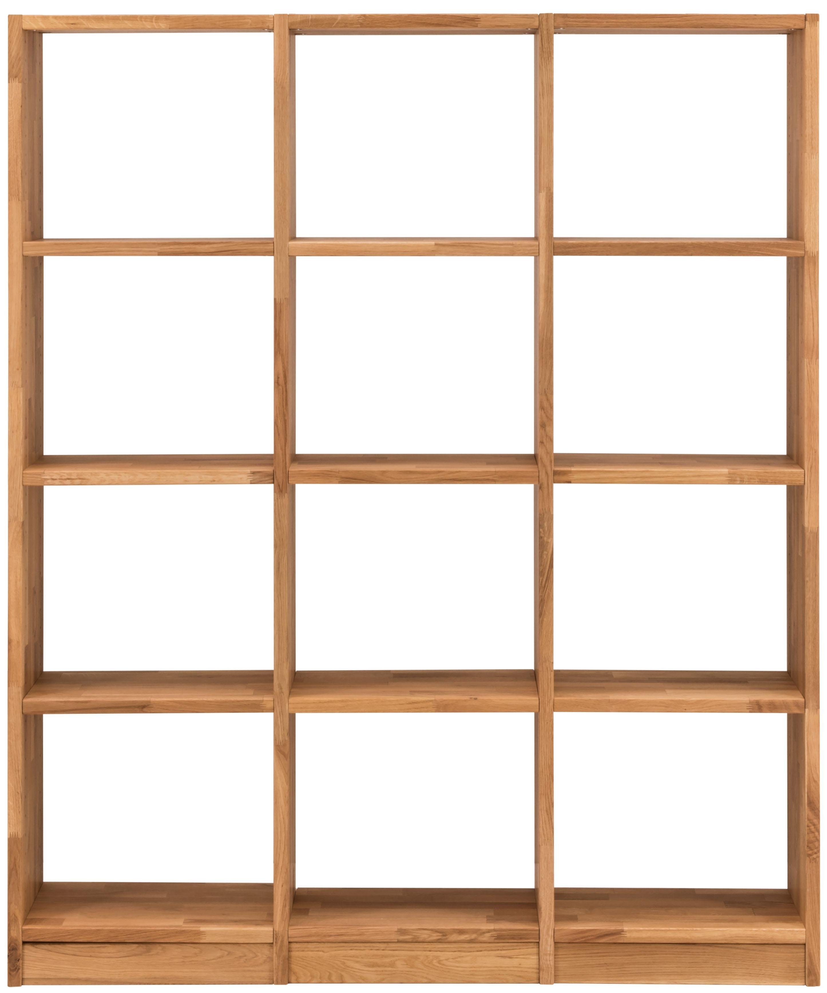 Home affaire Kastelement Ecko boekenkasten maat 136x34x164 cm beige