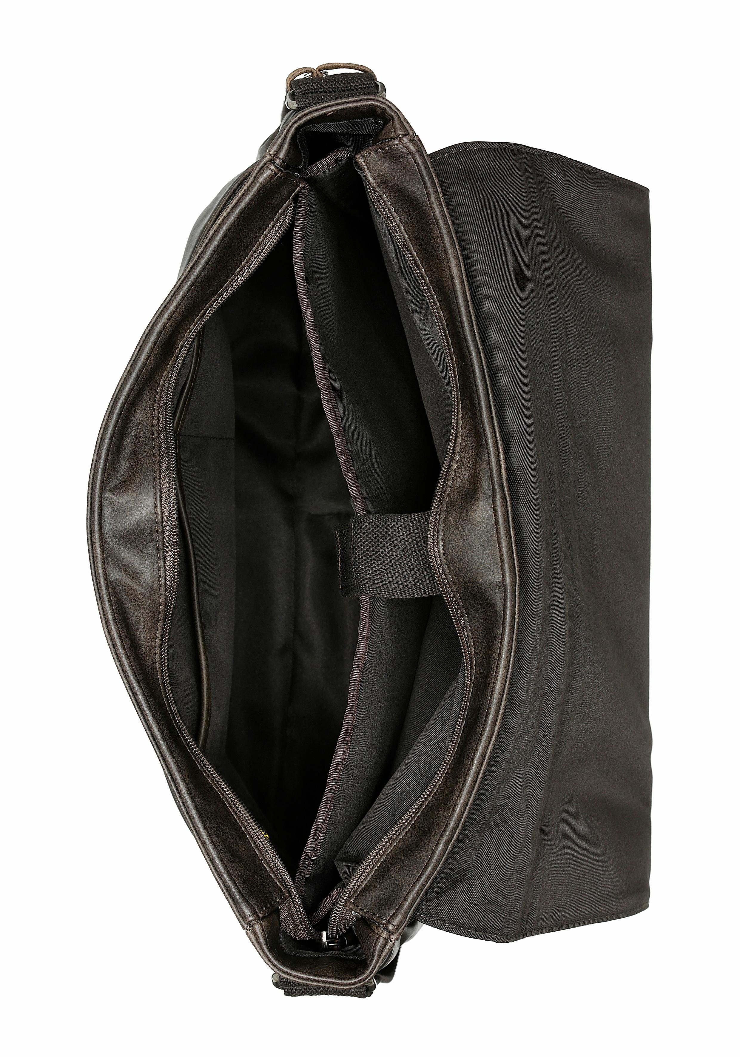 camel active Messenger Bag Laos functionele metgezel met sportieve details, ideaal voor dagelijks gebruik