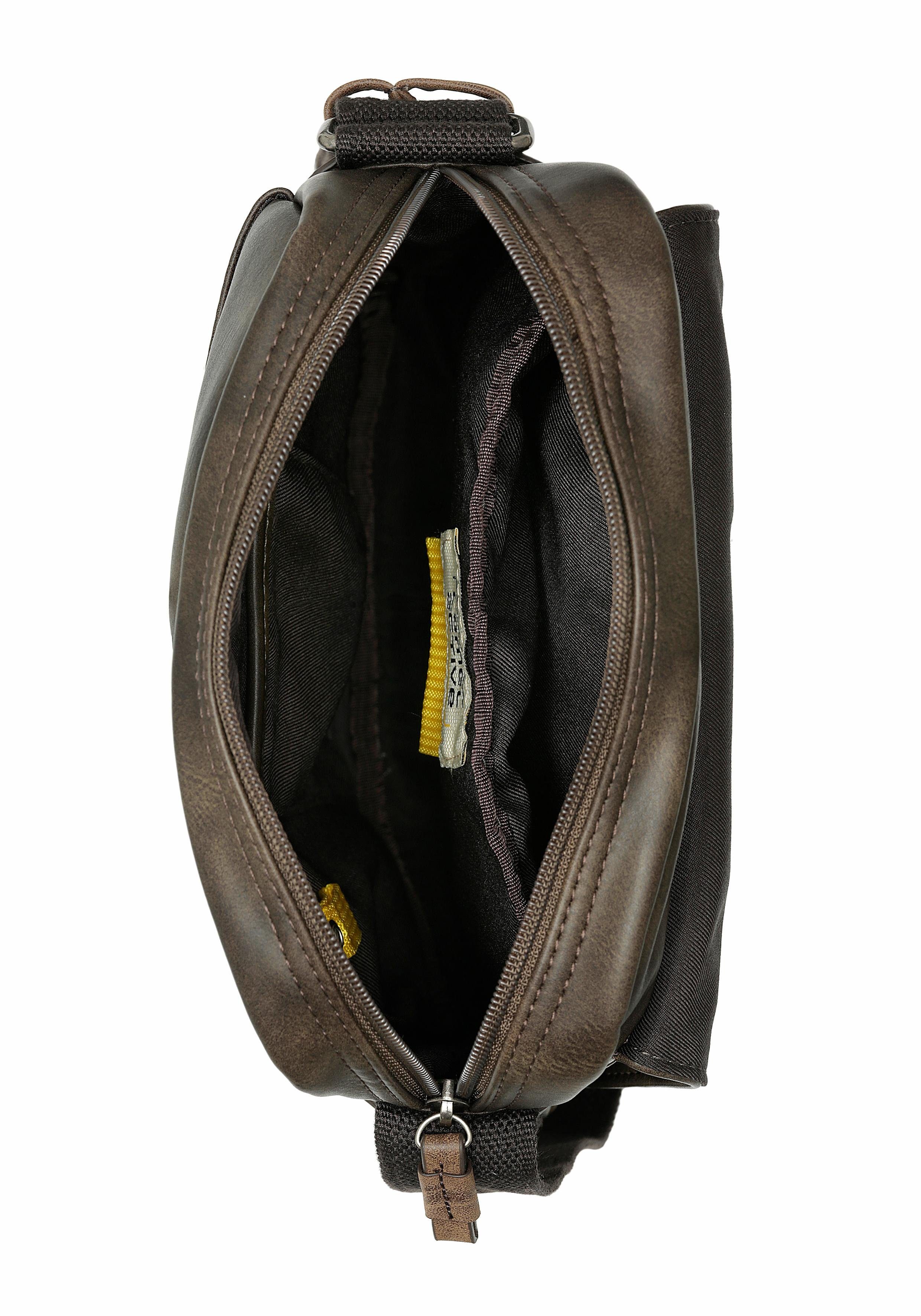 camel active Schoudertas Laos praktisch functionele dagelijkse metgezel met veel sportieve details