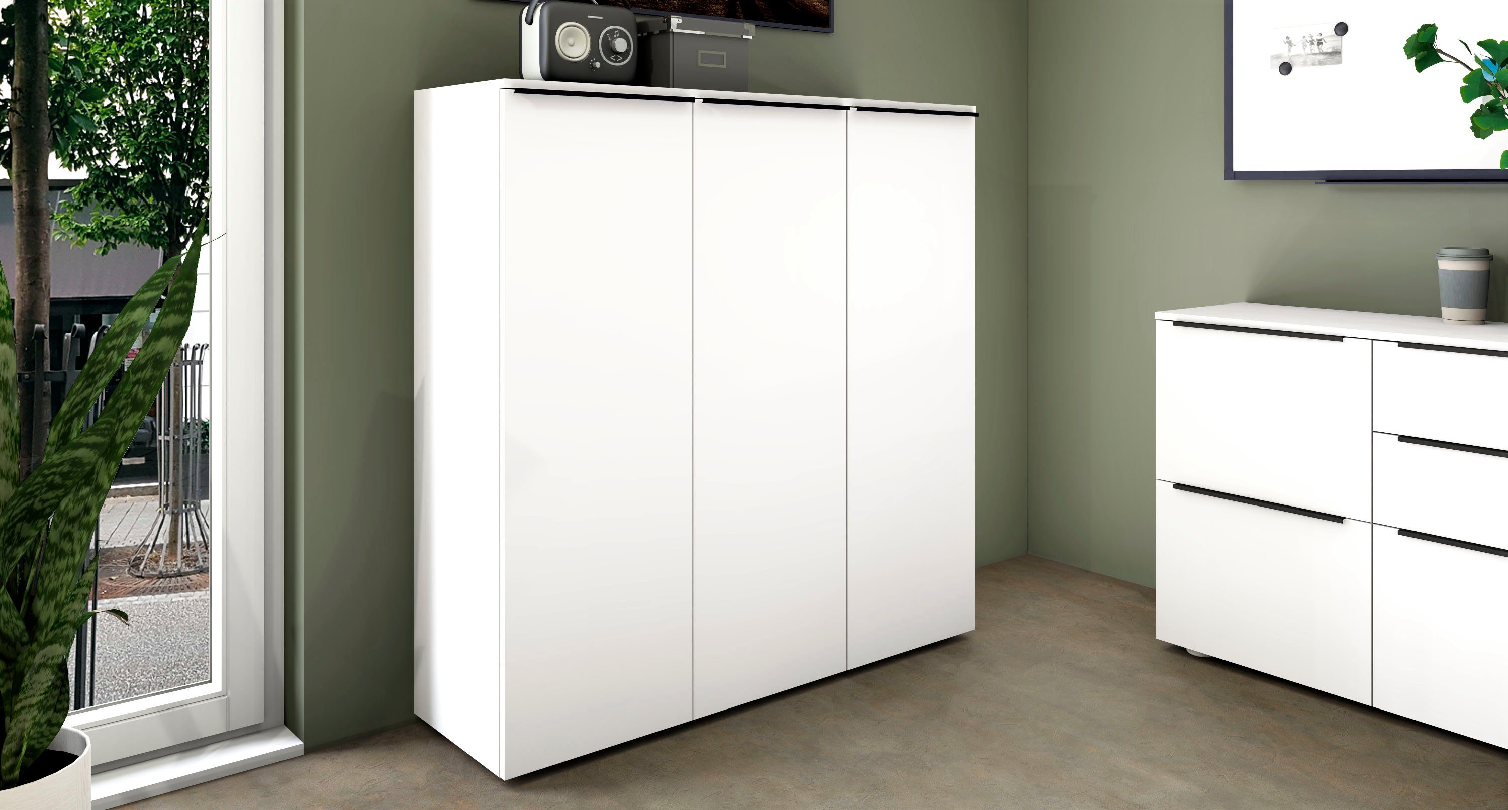 borchardt Möbel Archiefkast Tom Breedte 114 cm, multifunctionele kast