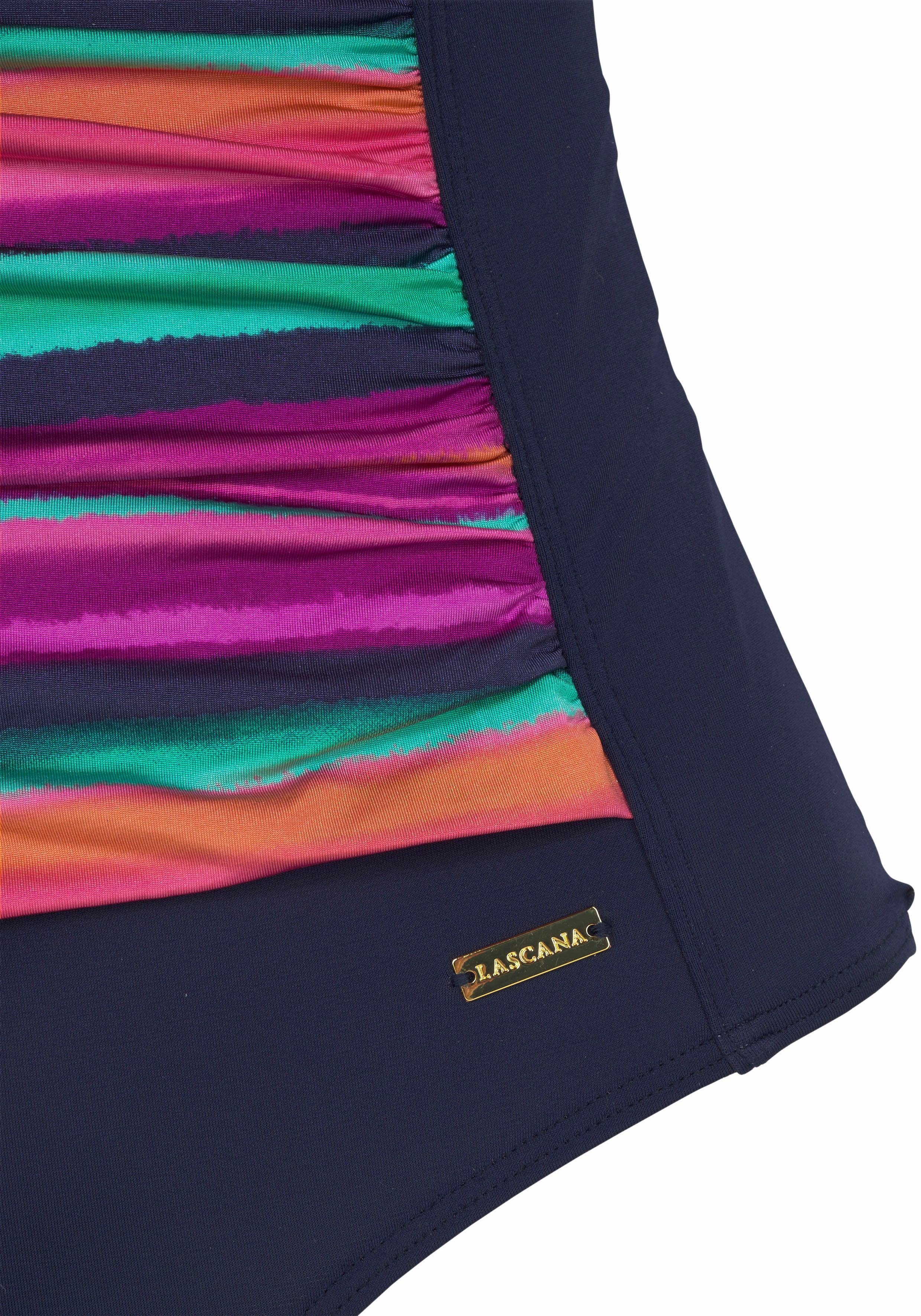 Lascana Badpak Rainbow met steunend voorpand en modellerend effect