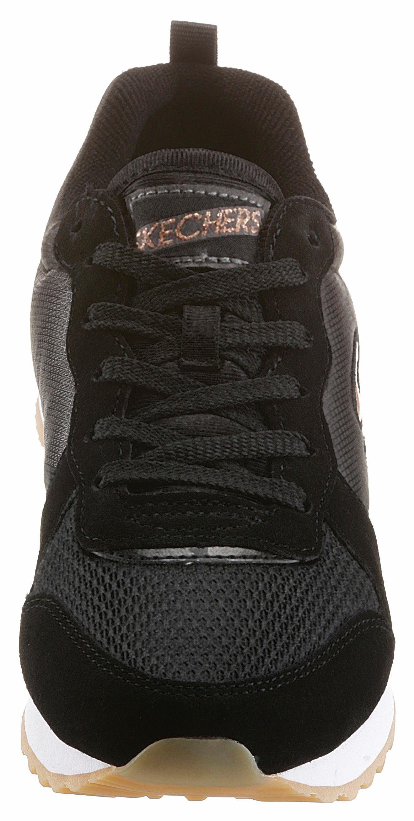 Skechers Sneakers OG 85 - GOLDN GURL Veterschoen, originele retro-jogginschoen met Air-Cooled Memory Foam®