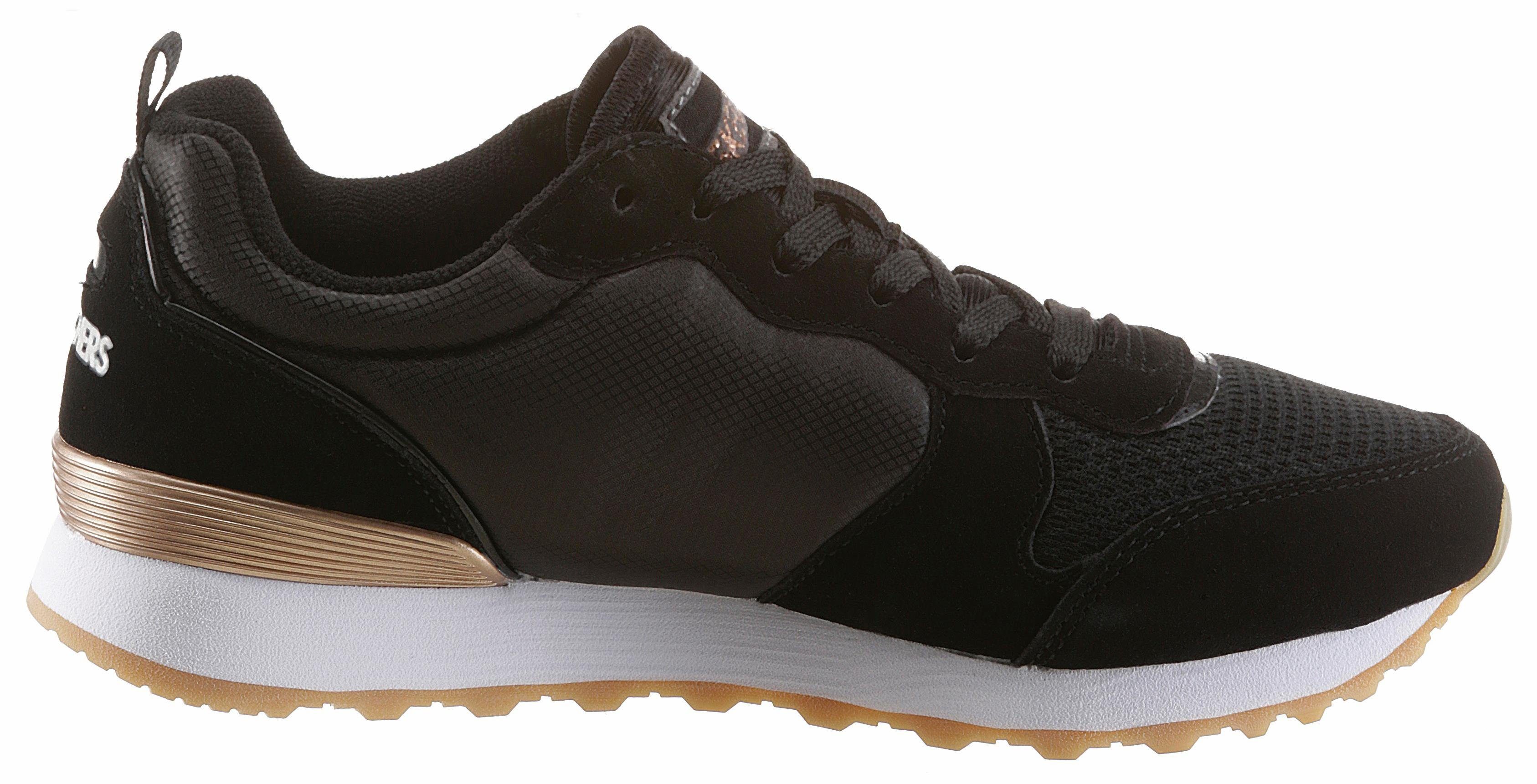 Skechers Sneakers OG 85 - GOLDN GURL Veterschoen, originele retro-jogginschoen met Air-Cooled Memory Foam®