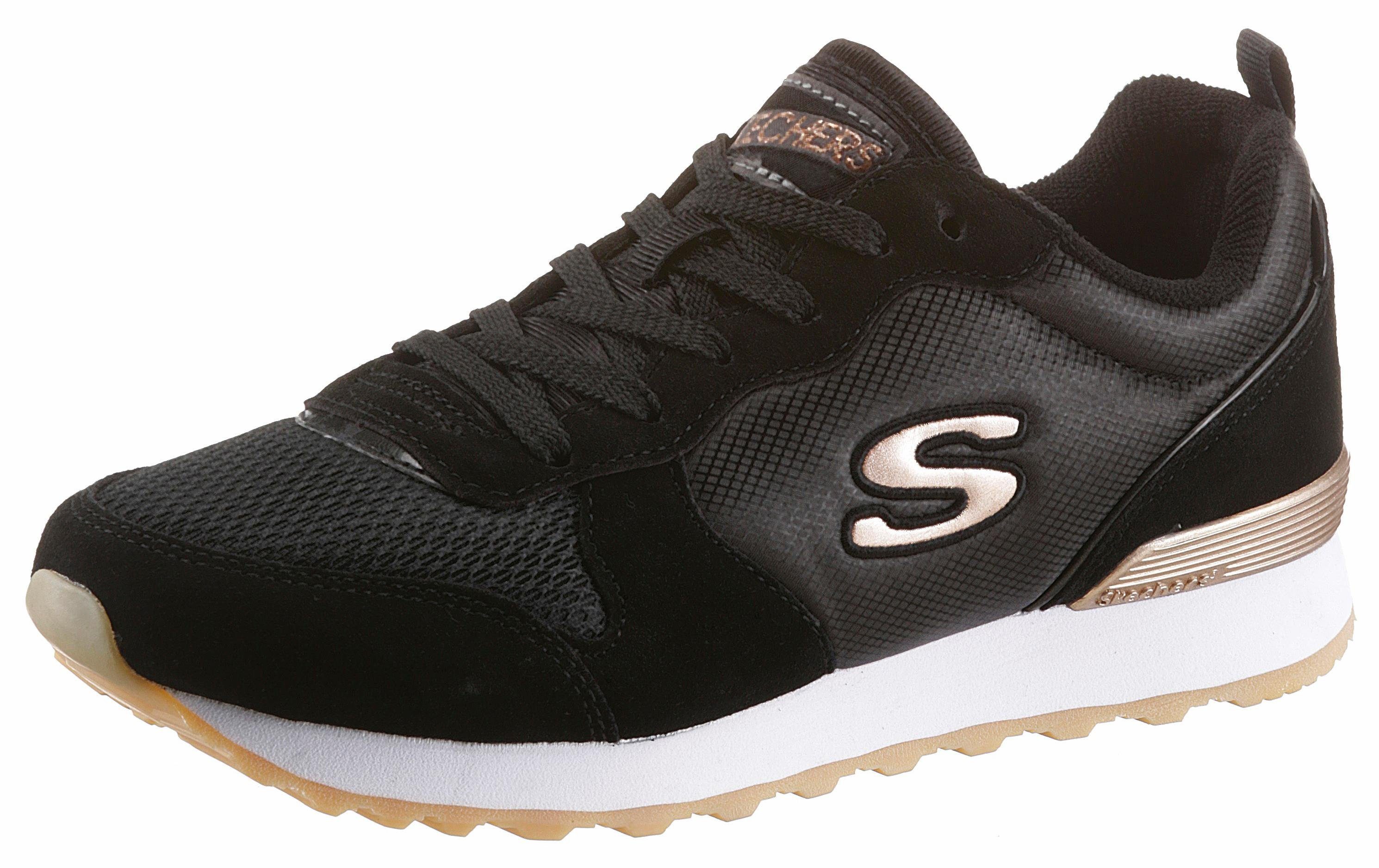 Skechers Sneakers OG 85 - GOLDN GURL Veterschoen, originele retro-jogginschoen met Air-Cooled Memory Foam®