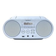 sony boombox zs-ps50 cd-speler, front-usb, mp-3 blauw
