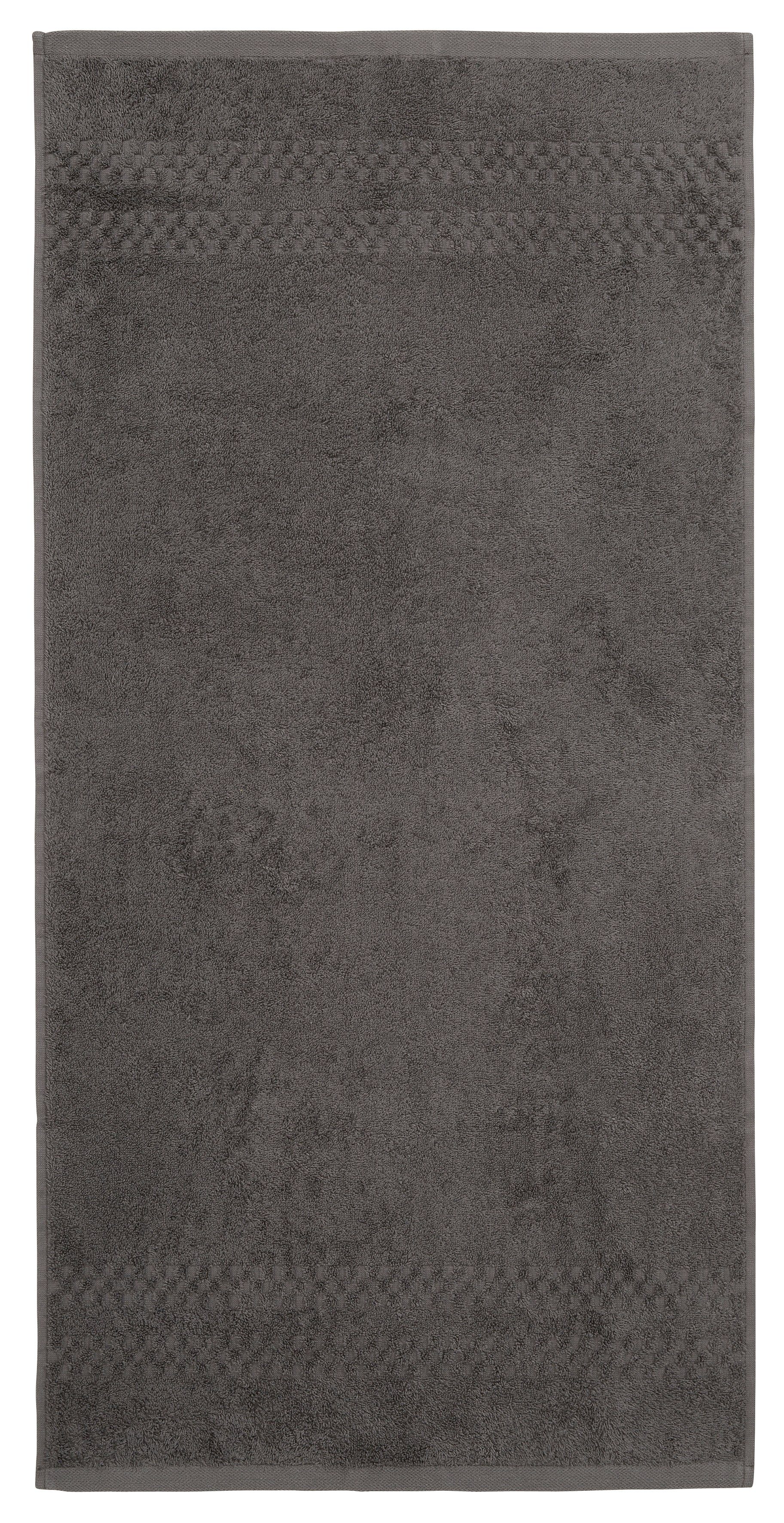 my home Douchelakens Regona, badlakens (70x140 cm), zacht, 500 gr/m² Premium handdoeken met bies, handdoekset, 100% katoen (set, 2 stuks)