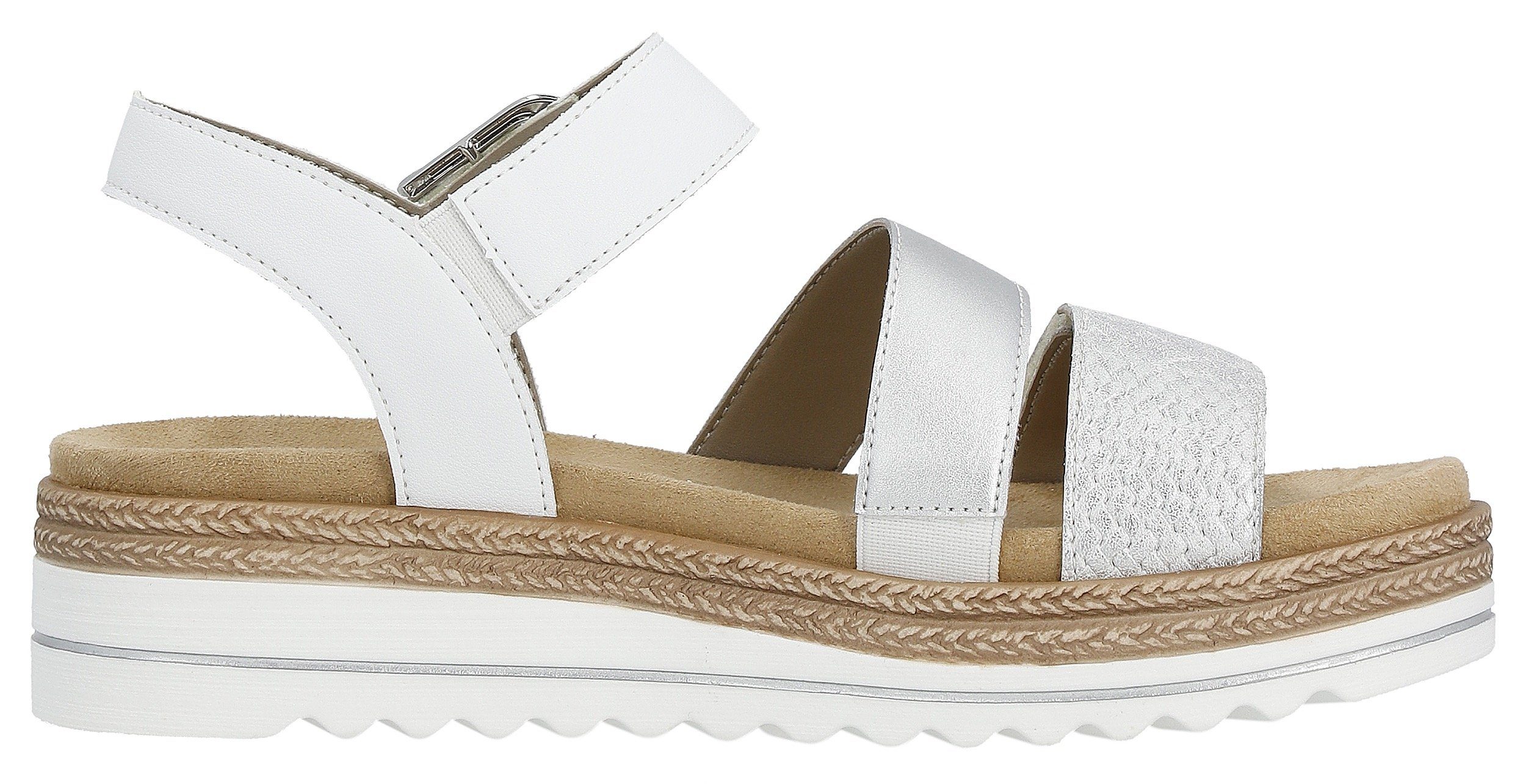 Remonte Sleehaksandaaltjes , sleehak, zomerschoenen, sandalen in vegan verwerking