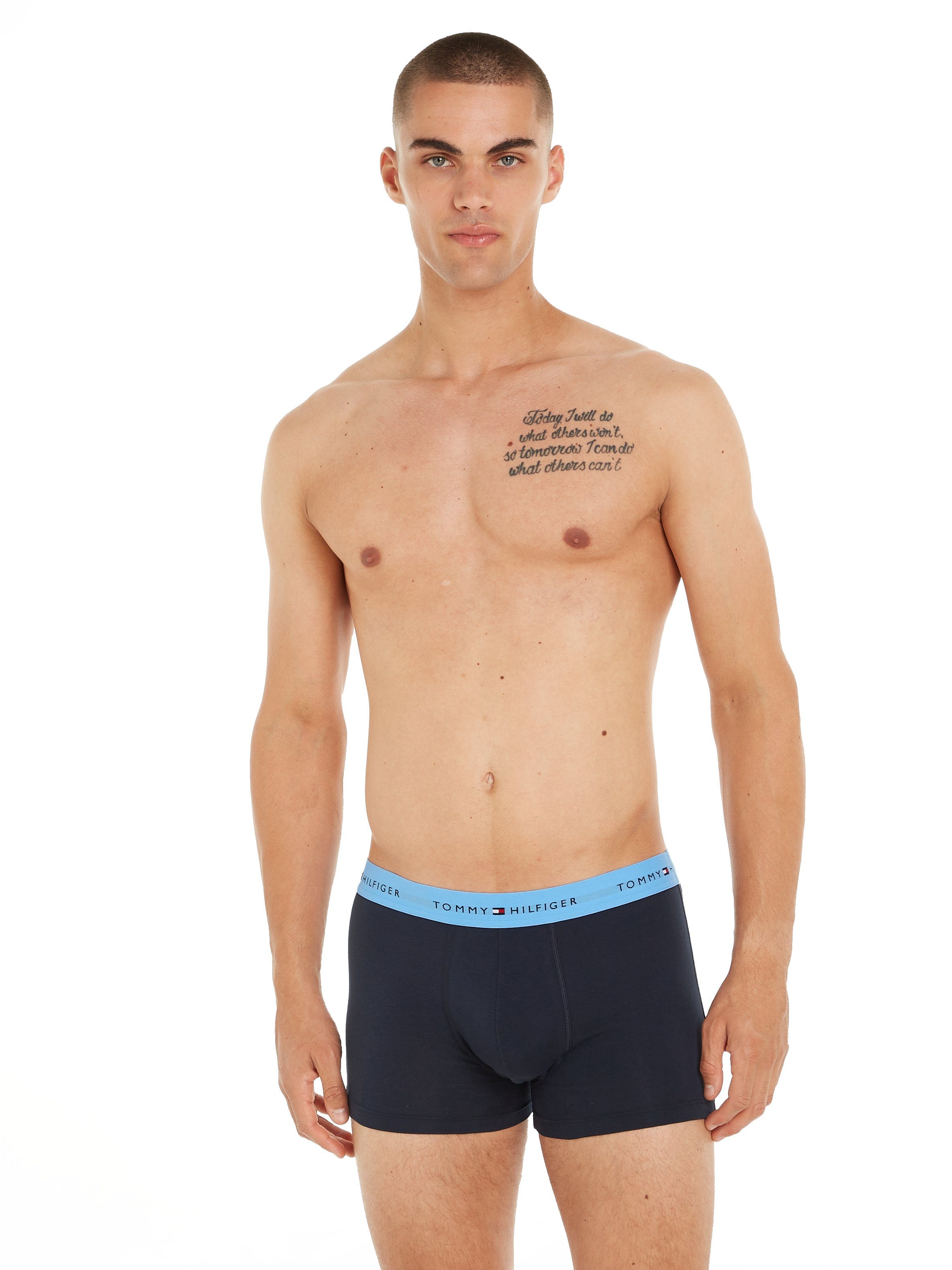 Tommy Hilfiger Underwear Trunk 3P WB TRUNK met elastische logo-band (3 stuks)