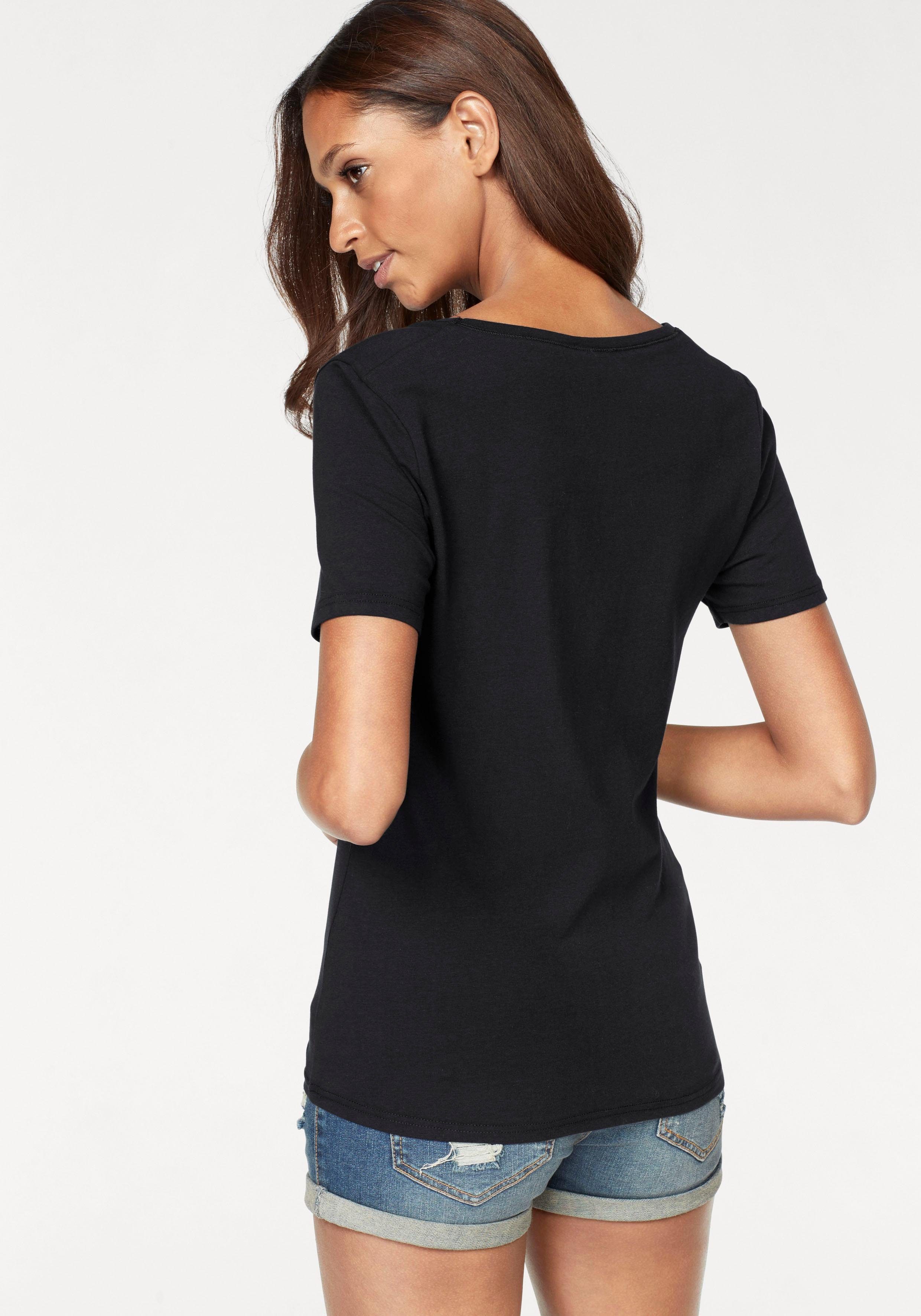 Vivance T-shirt Elastische katoenkwaliteit (Set van 2)