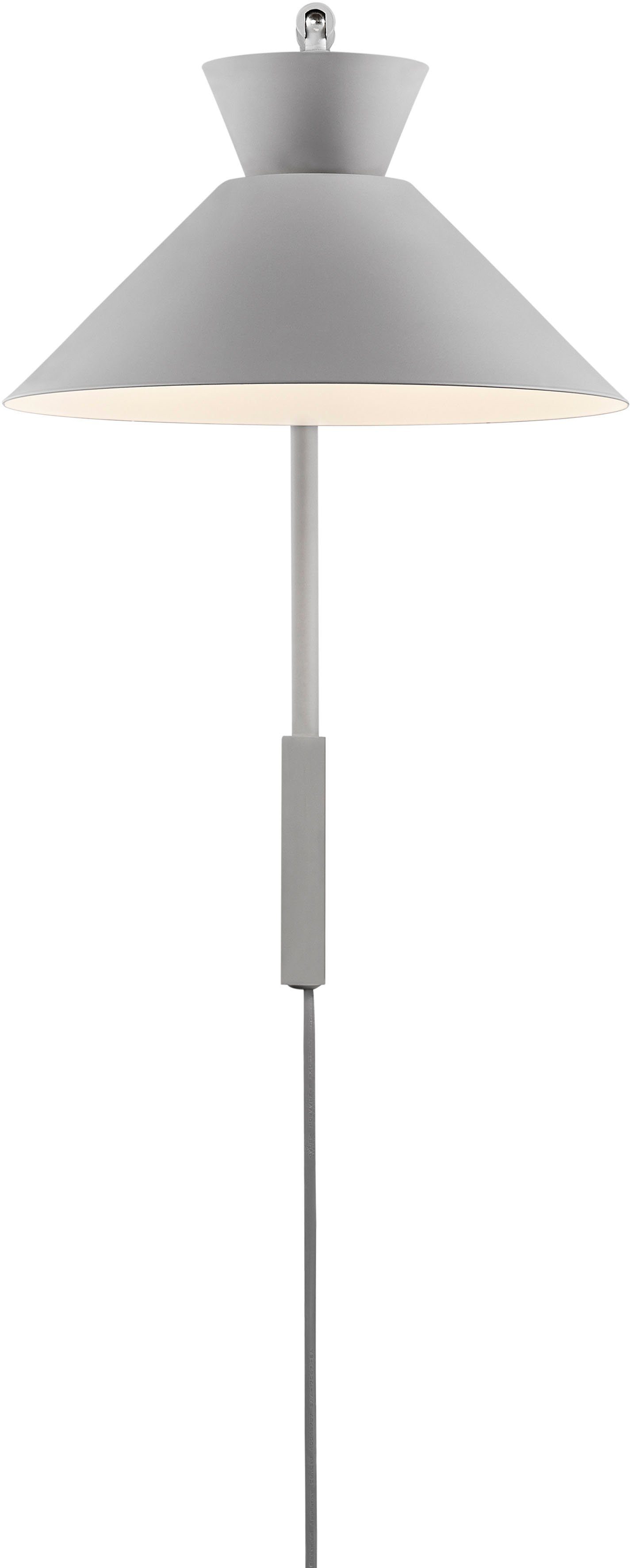 Nordlux Wandlamp Dial Noordse eenvoud met duidelijke lijnen, decoratief uplight-effect (1 stuk)
