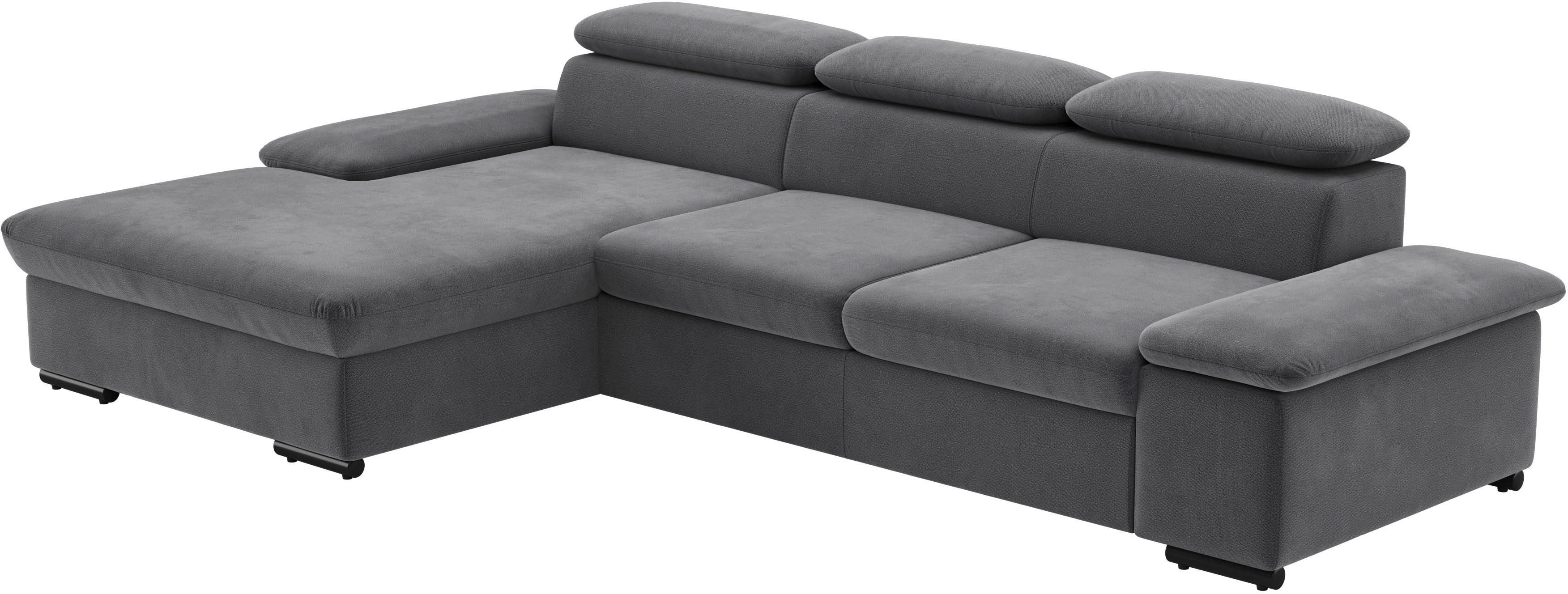sit&more Hoekbank Alcudia L-vorm optioneel met slaapfunctie