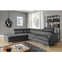 Otto exxpo - sofa fashion Hoekbank Sisto. L-Form optioneel met slaapfunctie aanbieding