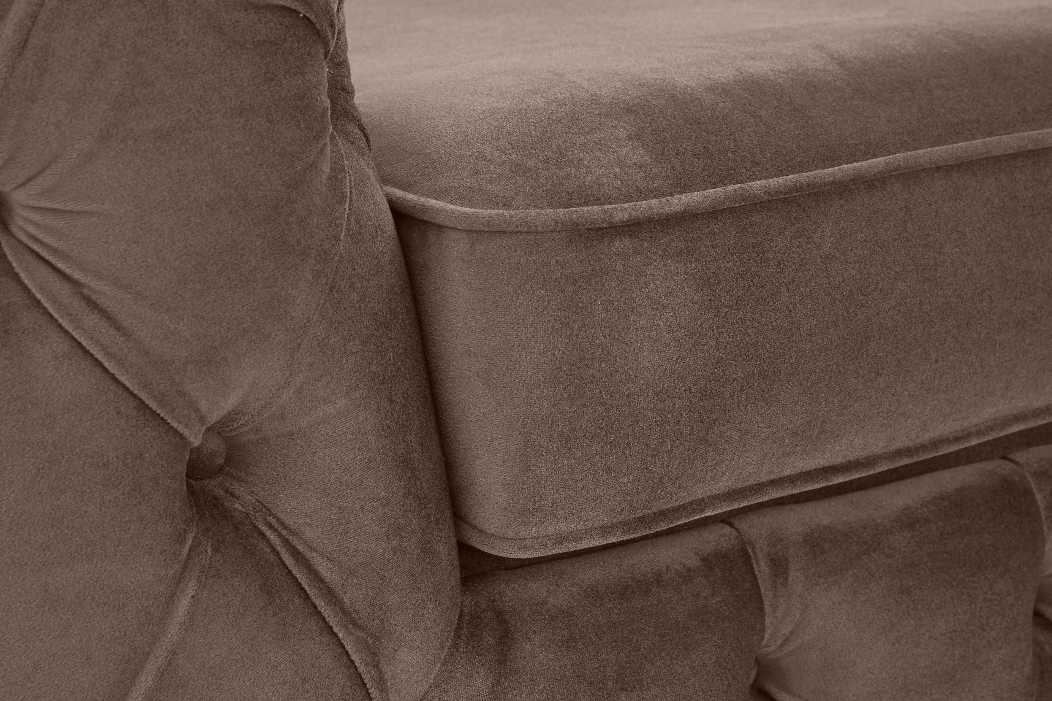 Guido Maria Kretschmer Home&Living Chesterfield-bank Kalina met klassieke chesterfield-capitonnage