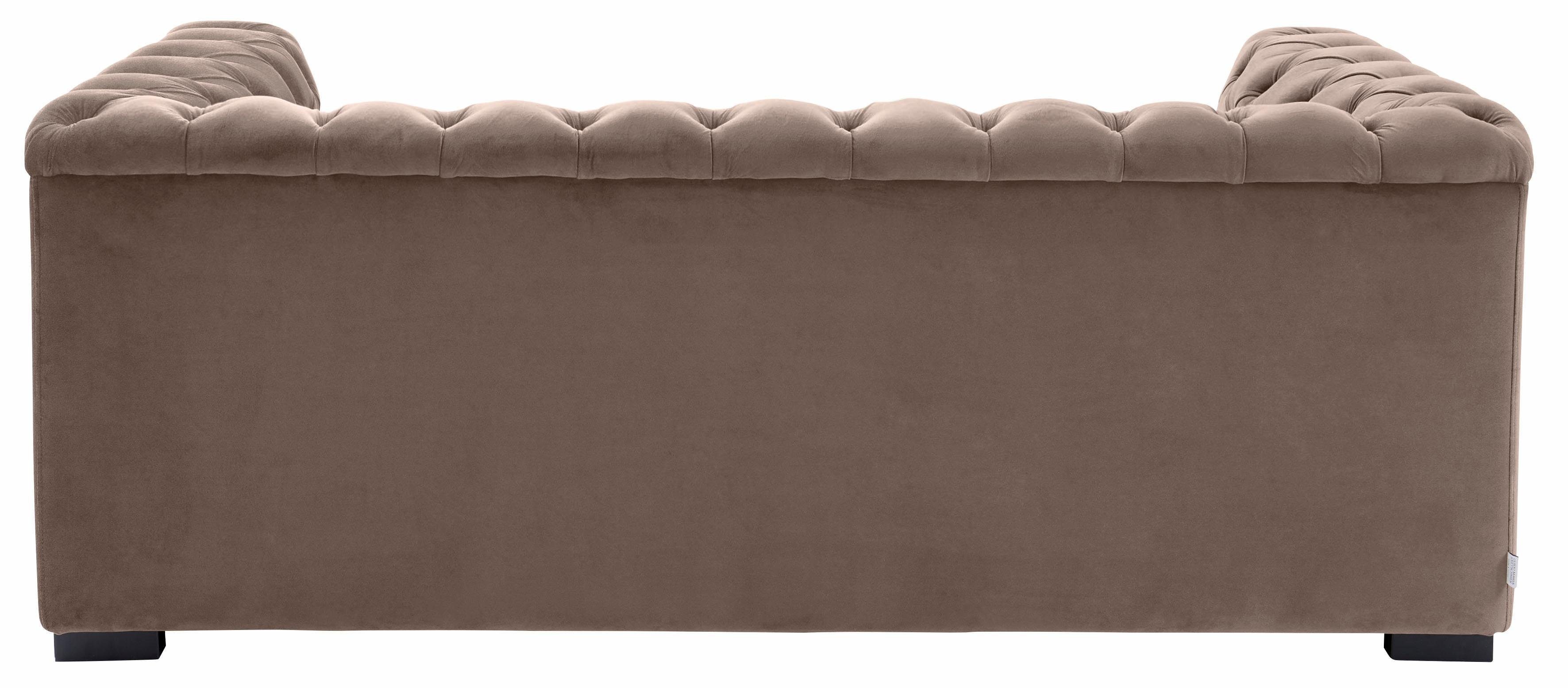 Guido Maria Kretschmer Home&Living Chesterfield-bank Kalina met klassieke chesterfield-capitonnage