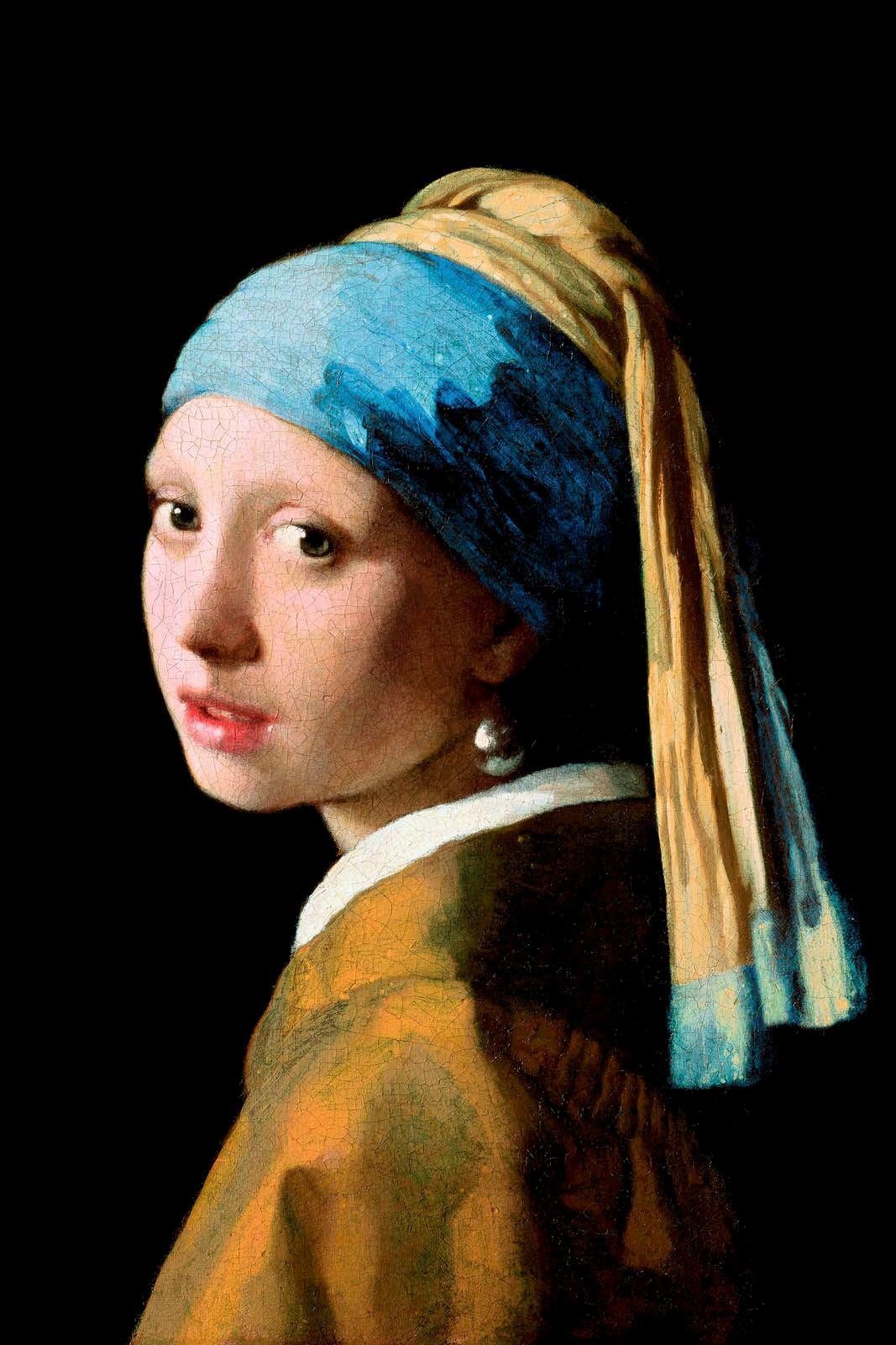 OTTO Decoratief paneel, J.Vermeer - meisje met de parel, 60x90 cm