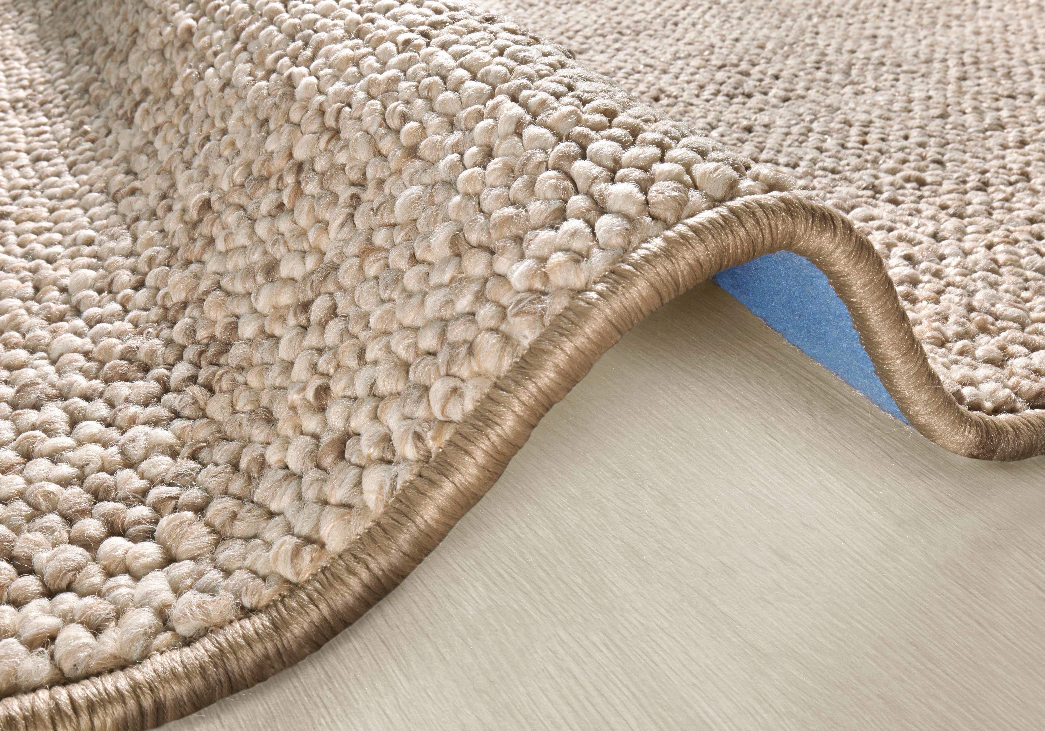 HANSE Home Vloerkleed Wolly 2 Vlakweefsel, loper, Scandi, wol-look, eetkamer, woonkamer, gang