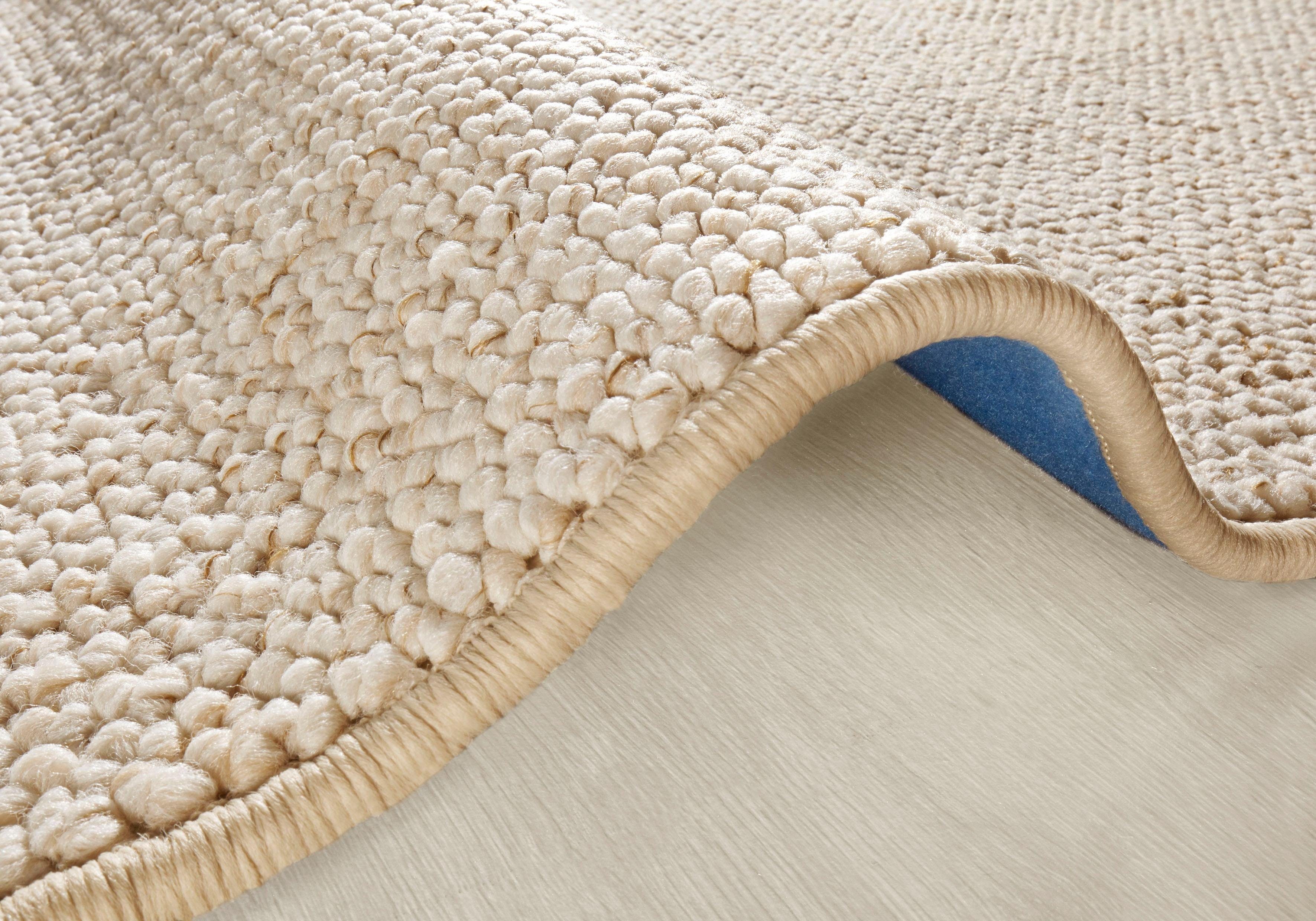 HANSE Home Vloerkleed Wolly 2 Platweefsel, Scandinavisch, wol-look, eetkamer, woonkamer, hal