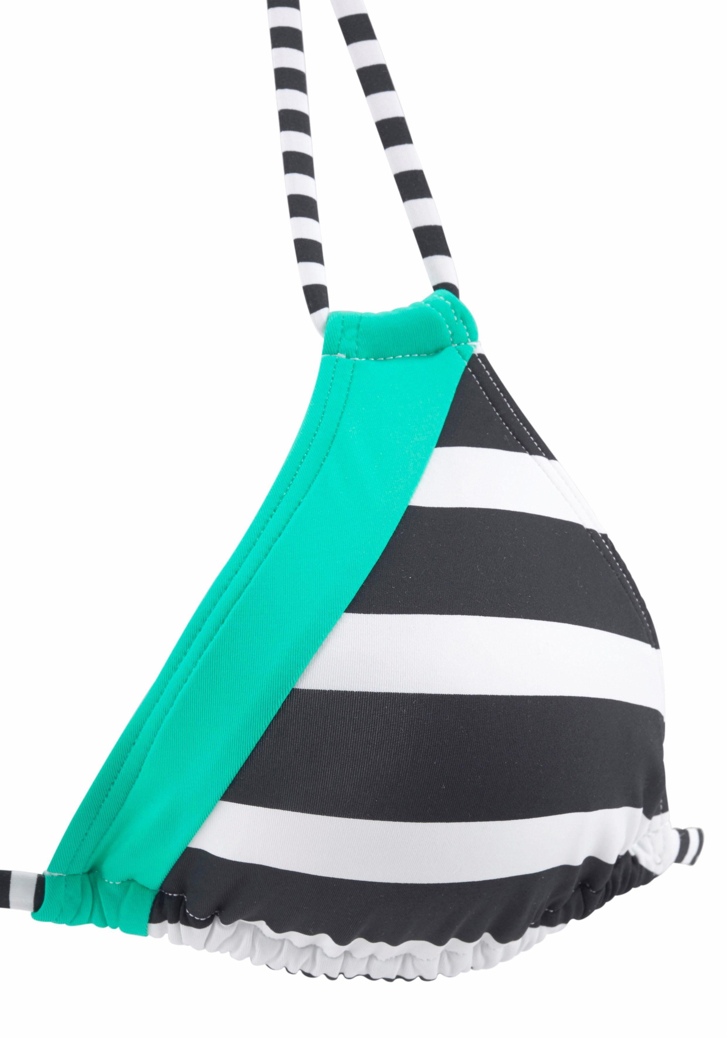 KangaROOS Triangel-bikinitop ANITA verstelbaar top, met uitneembare cups, mix-bikini