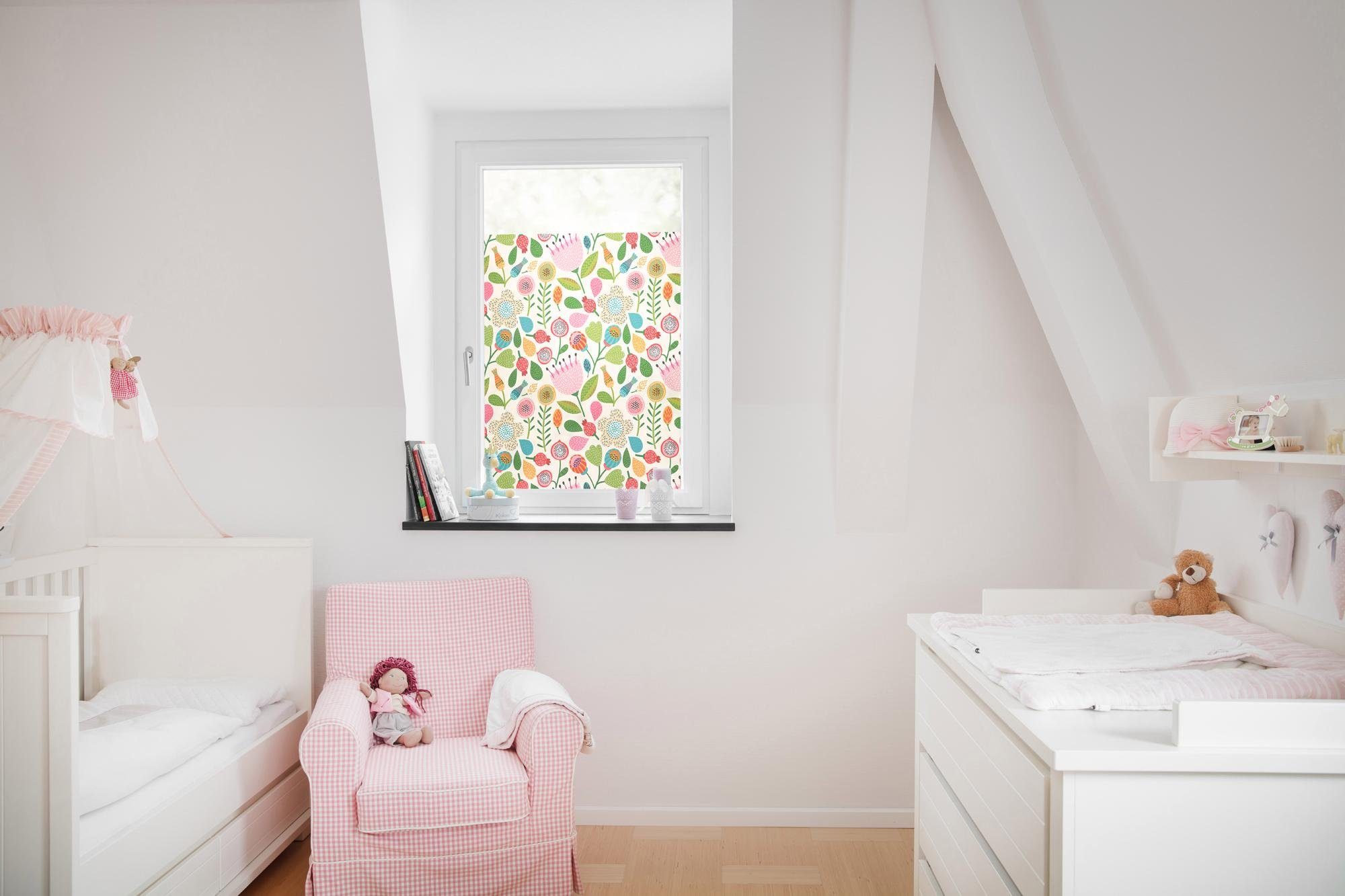 LICHTBLICK Raamfolie Bloemen (1 stuk)