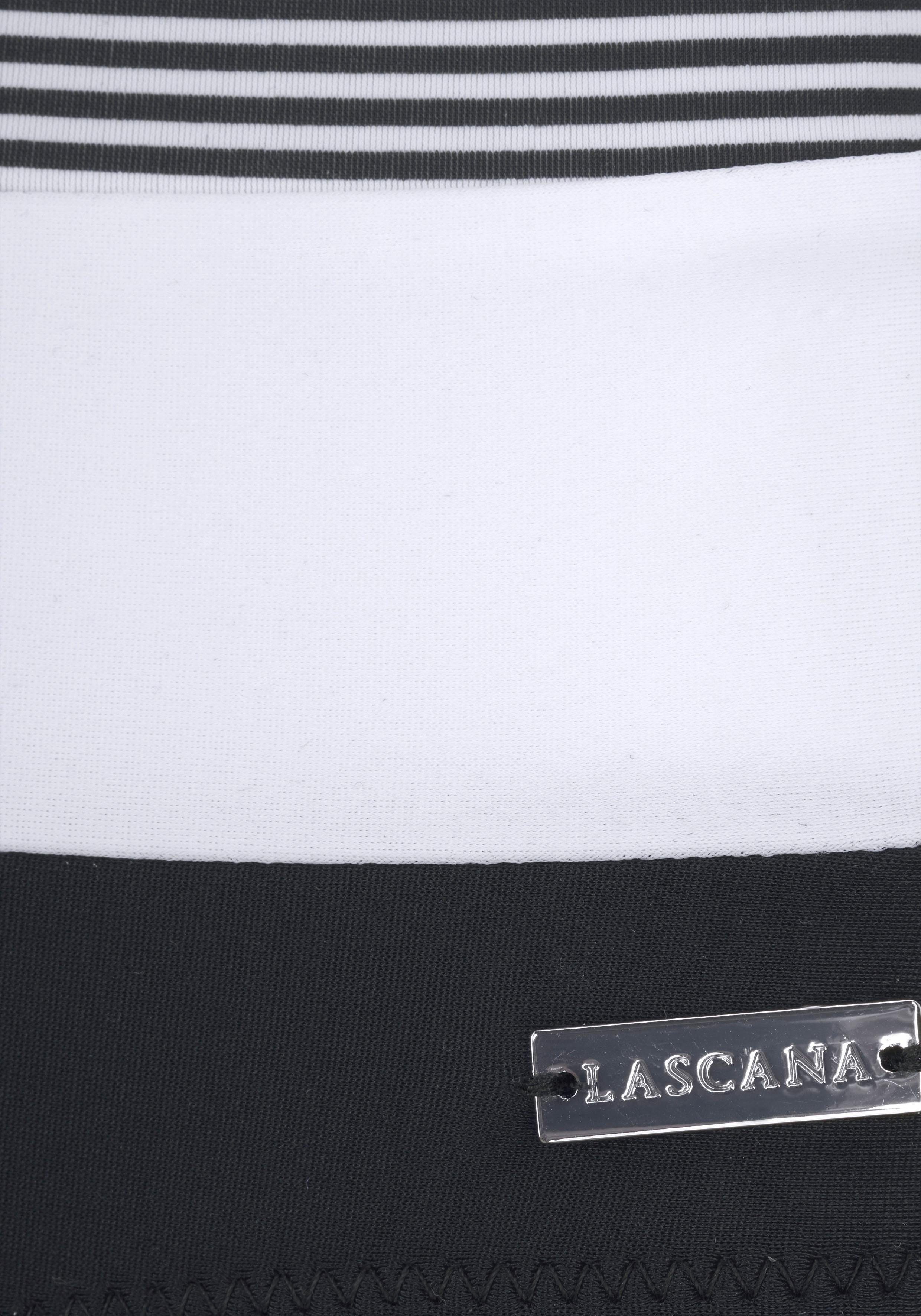 Lascana Badpak met filigraanstreepjes