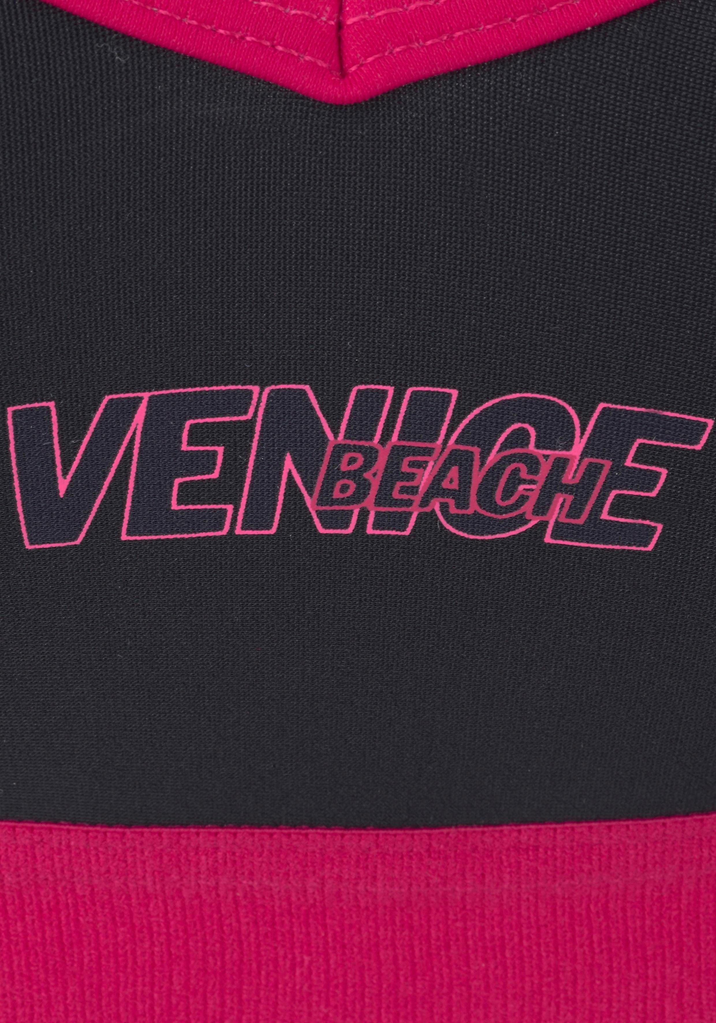 Venice Beach Bustierbikini met in kleur afgestemde details