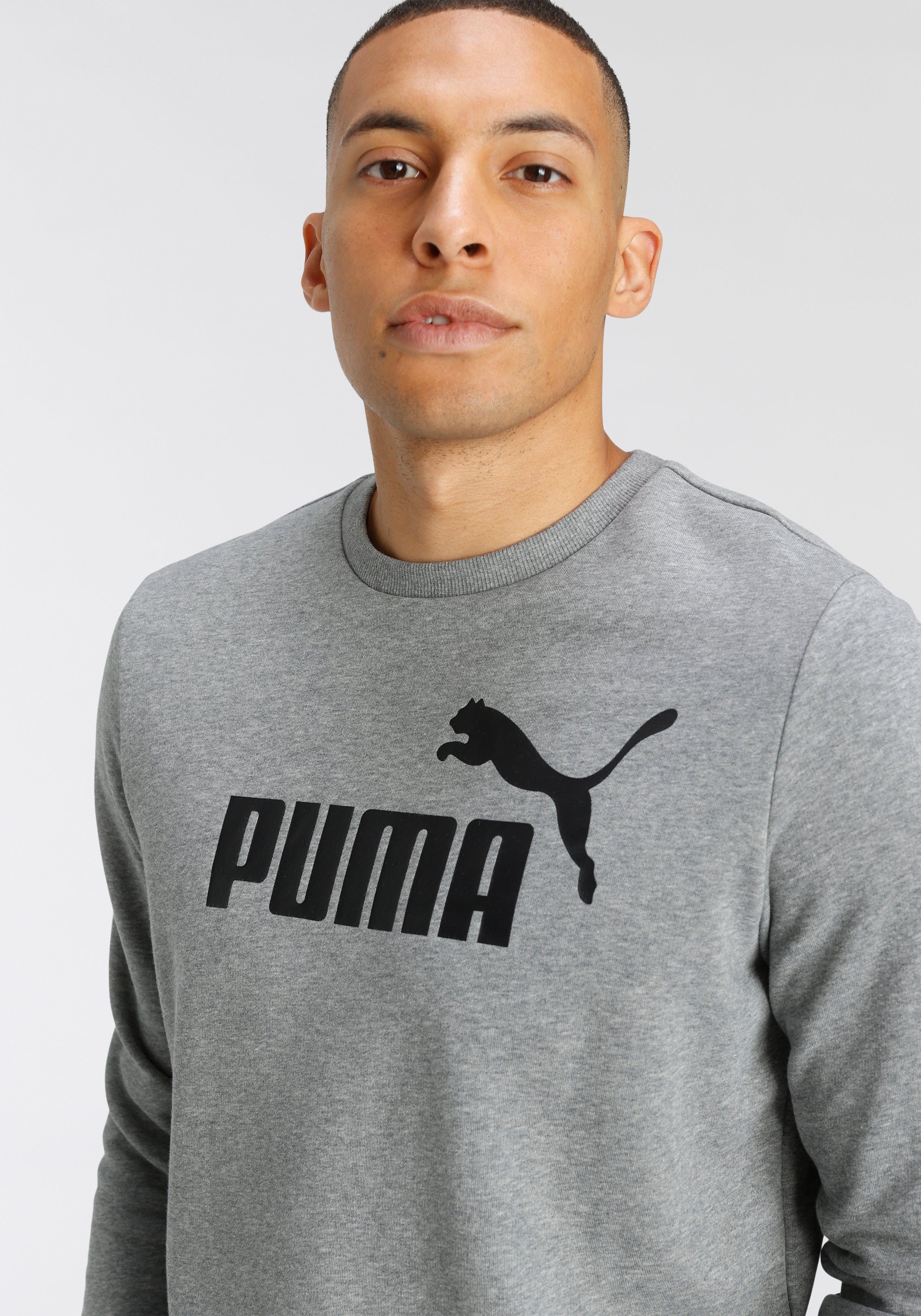 PUMA Shirt met lange mouwen ESS Big Logo Crew TR
