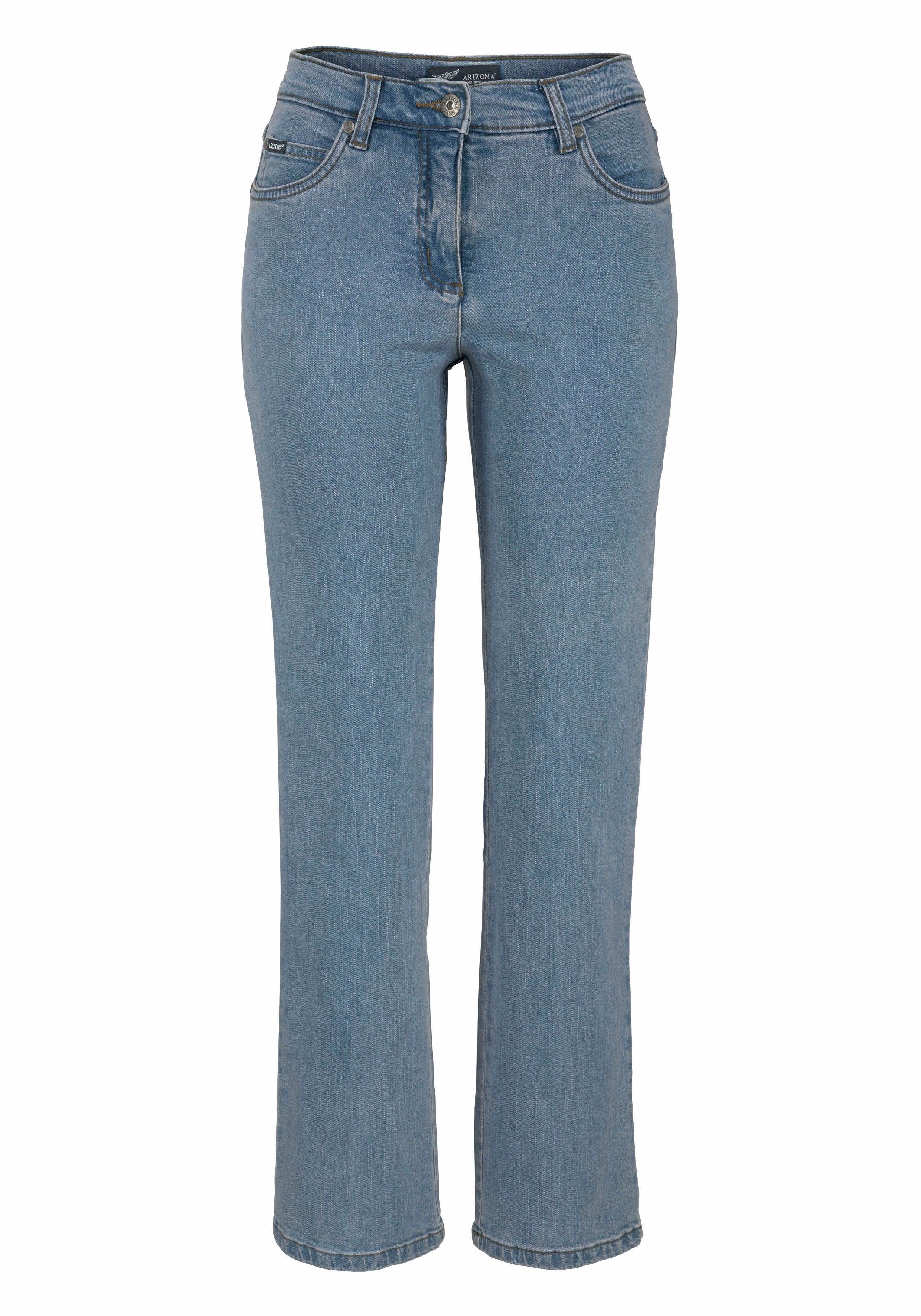 Arizona Rechte jeans Annett comfortabele pasvorm, 5-pocket-stijl, hoge taille