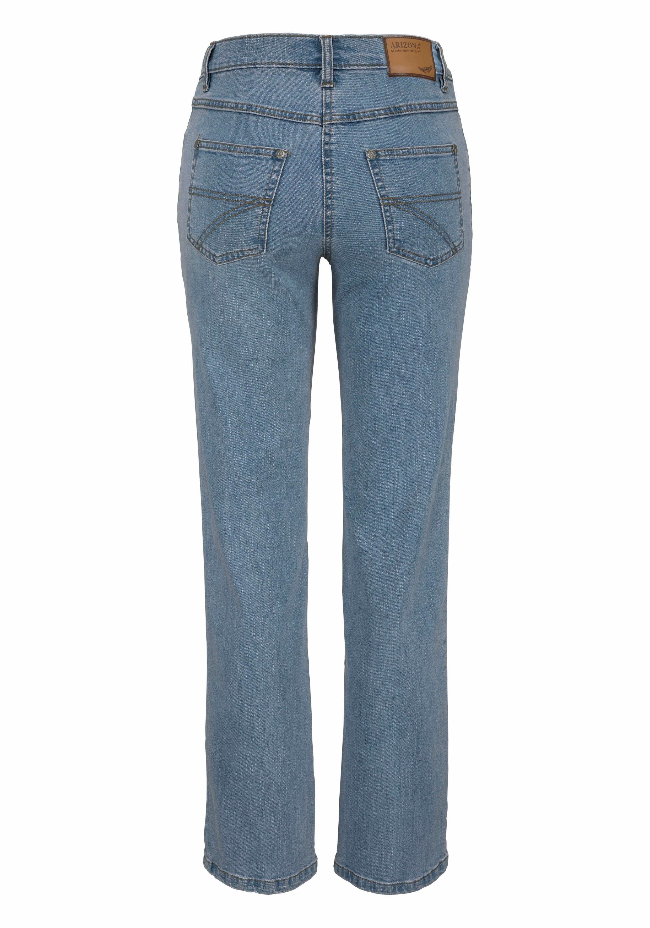 Arizona Rechte jeans Annett comfortabele pasvorm, 5-pocket-stijl, hoge taille