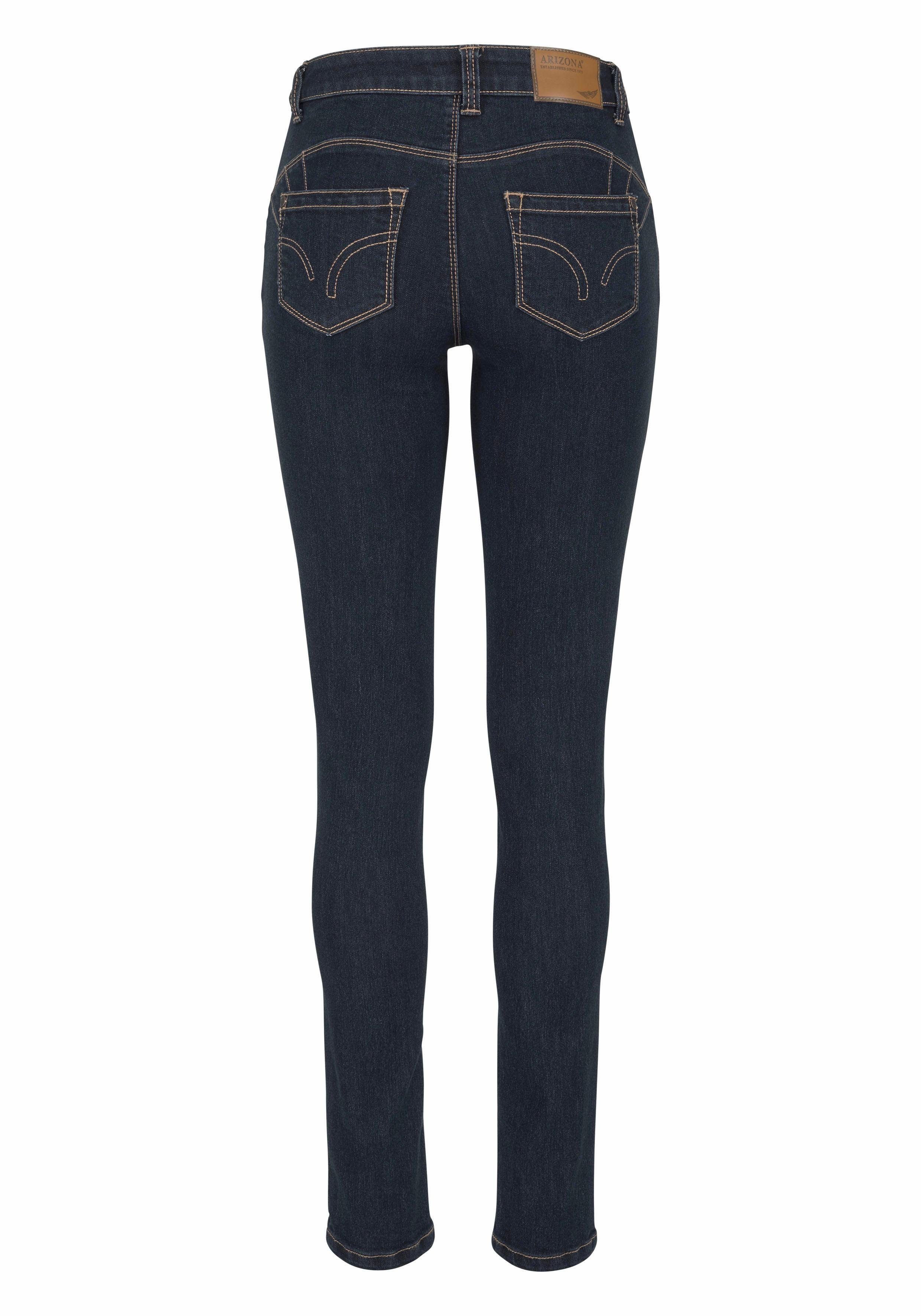 Arizona Skinny fit jeans Shaping skinny pasvorm, normale taille, in stretchkwaliteit, used-look