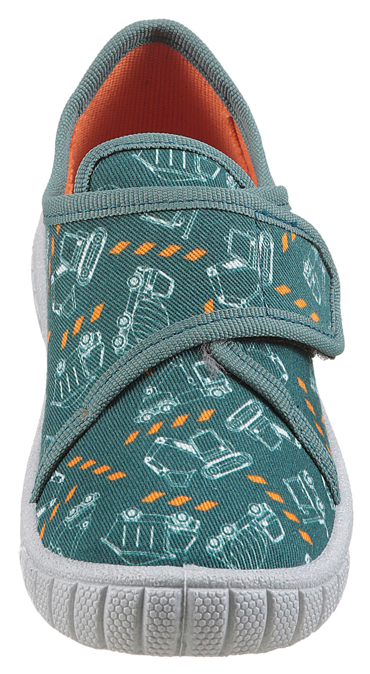 Superfit Pantoffels Bill WMS: middel Klittenbandschoen met klittenbandsluiting, maatsjabloon om te downloaden