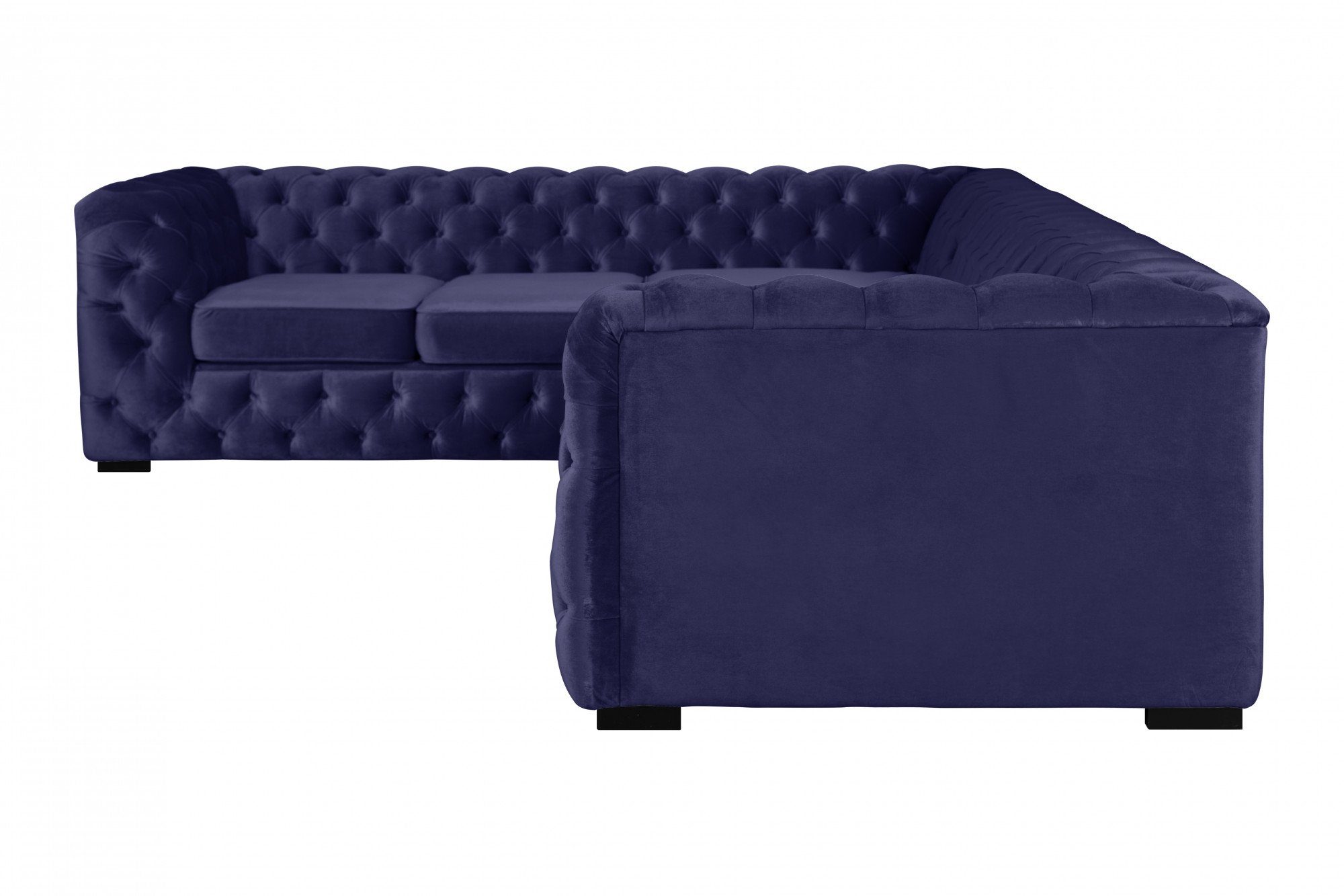 Guido Maria Kretschmer Home&Living Chesterfield-bank KALINA L-vorm hoogwaardig chesterfield design, zeer hoogwaardige afwerking