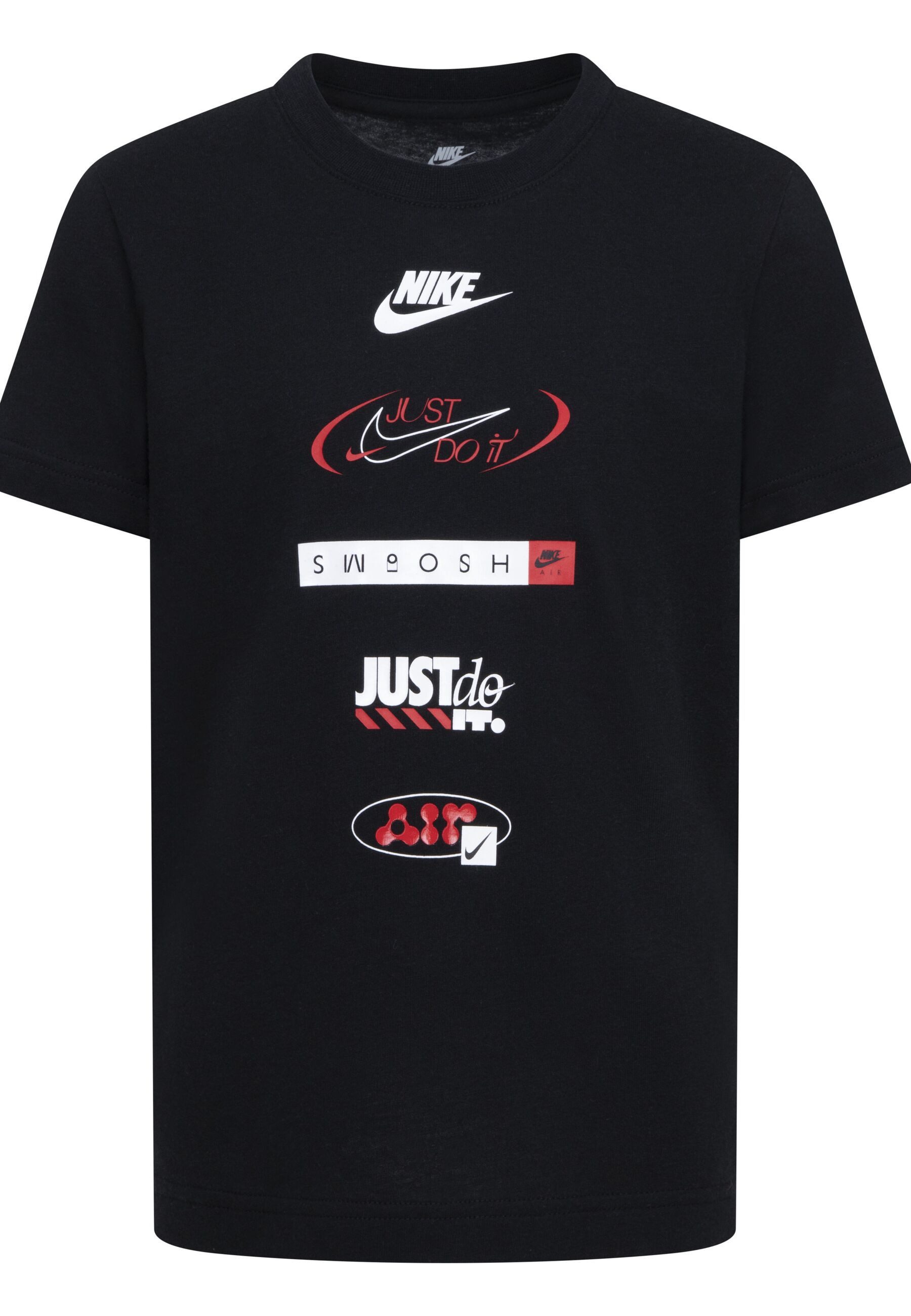 Nike Sportswear T-shirt jongens t-shirts maat 116 (6) zwart