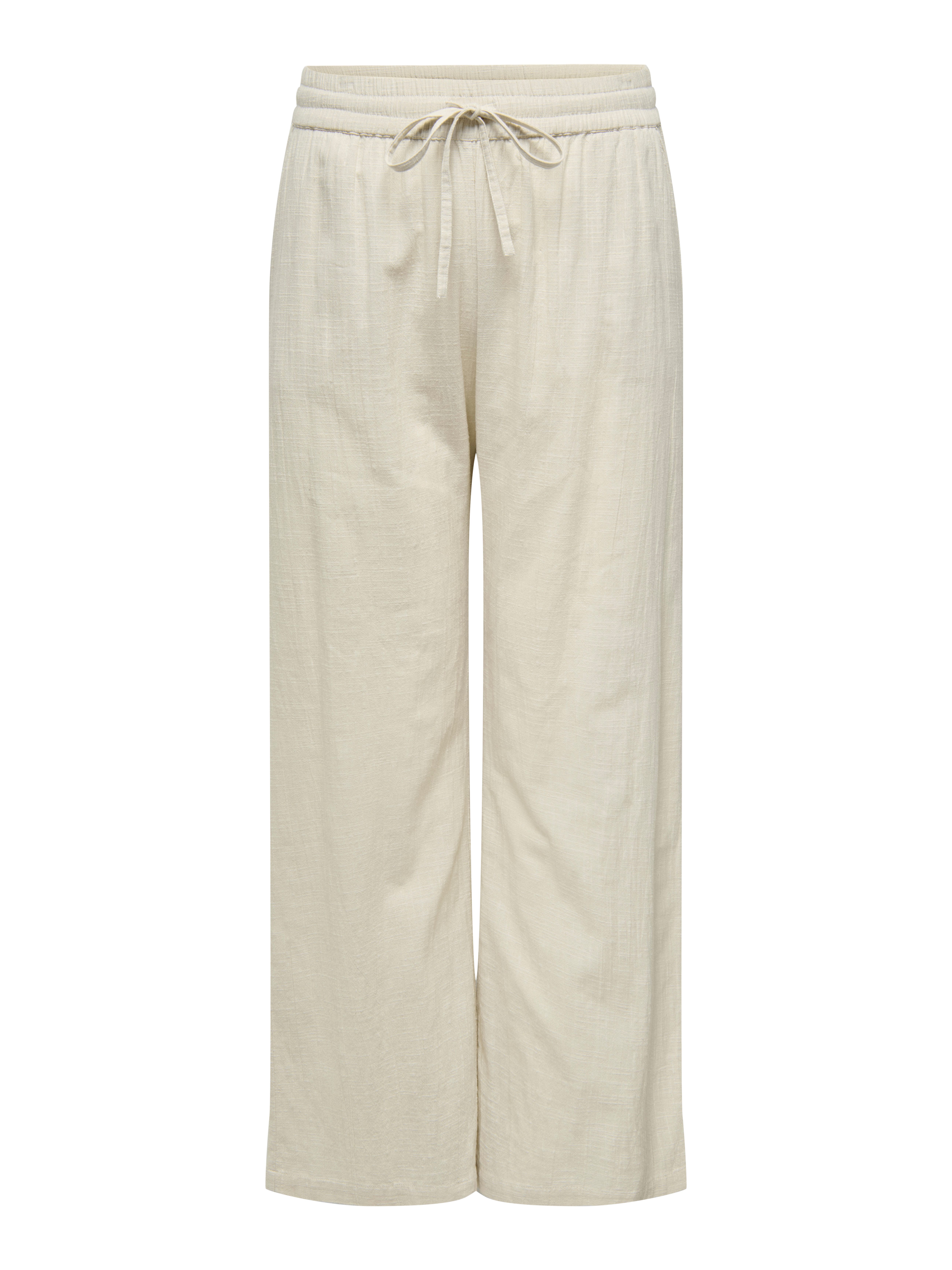 ONLY CARMAKOMA Comfortbroek CARTIZANA COTTON LOOSE PANTS WVN NOOS
