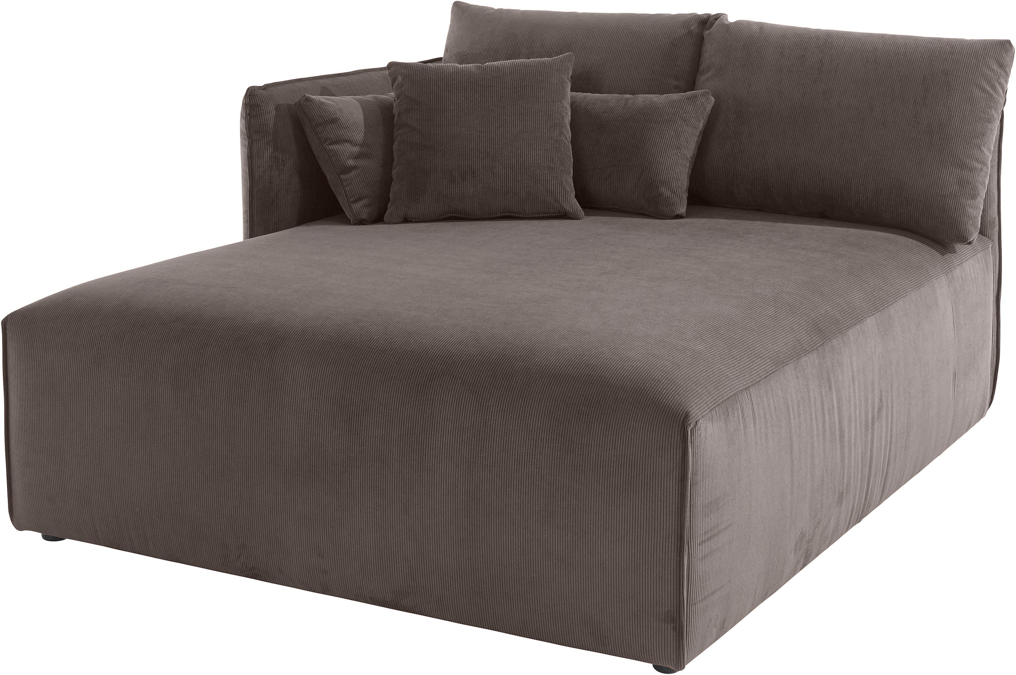 andas Ottomane Nöre Lounge-module - om zelf samen te stellen, breedte 138 cm, diepte 168 cm