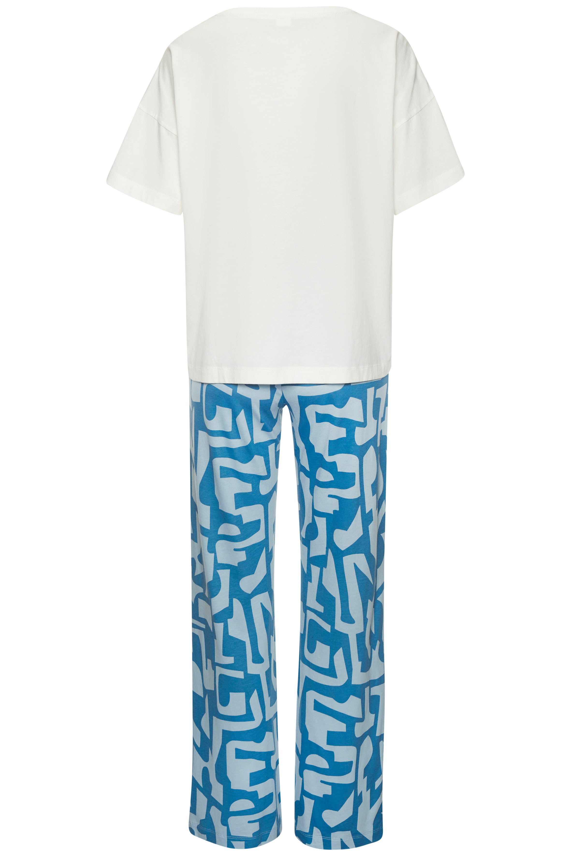 s.Oliver RED LABEL Beachwear Pyjama met grafische print (2-delig)